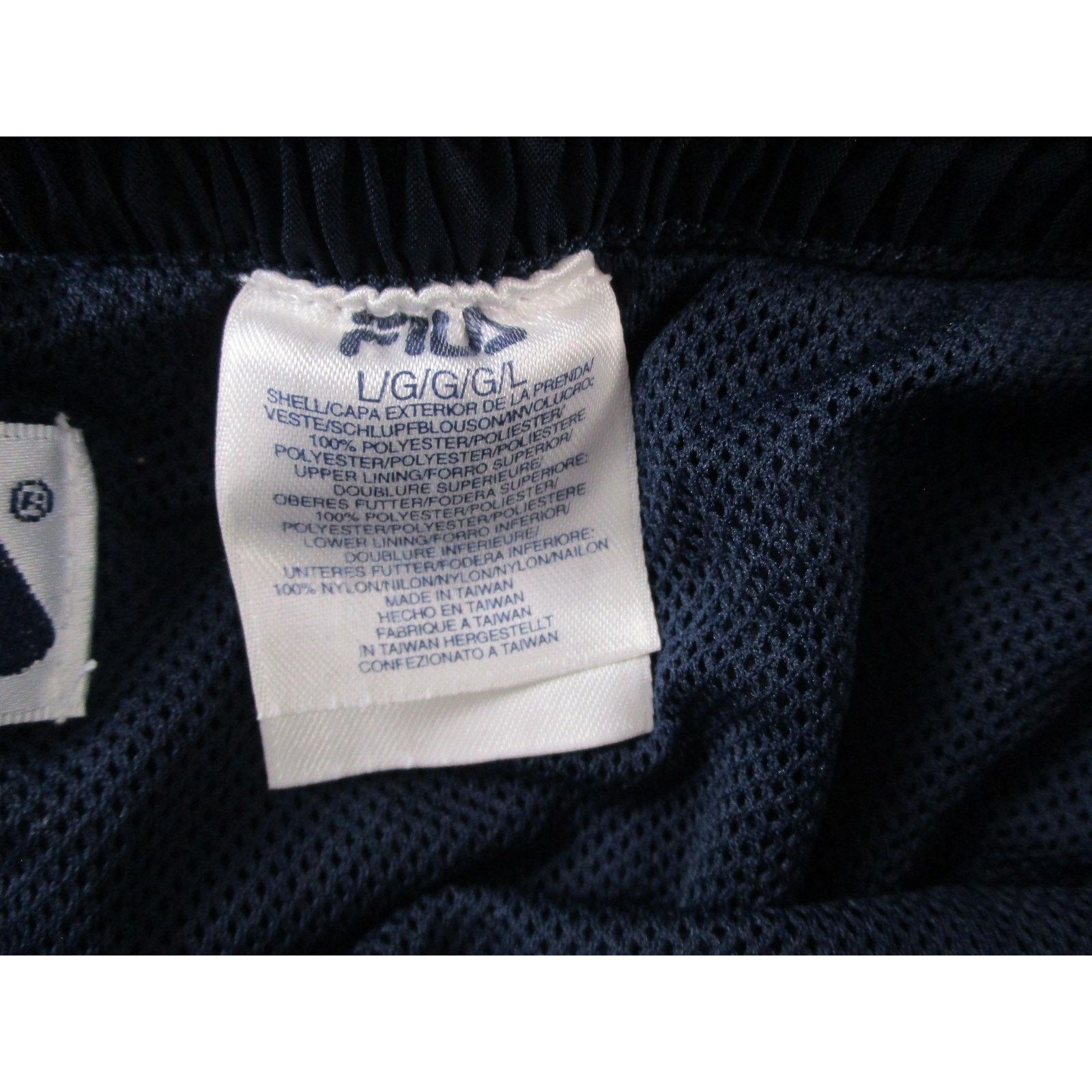 Fila Fila Track Pants Mens Large Navy Blue Lined Athletic 1452 Size US 36 / EU 52 - 14 Thumbnail