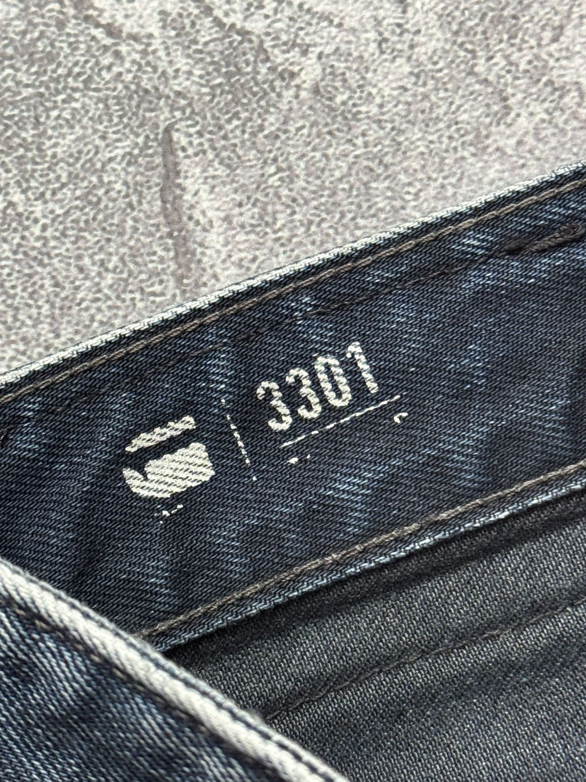 G-Star G star raw 30/32 3301 tapered washed denim pant trouser jean Size US 32 / EU 48 - 11 Thumbnail