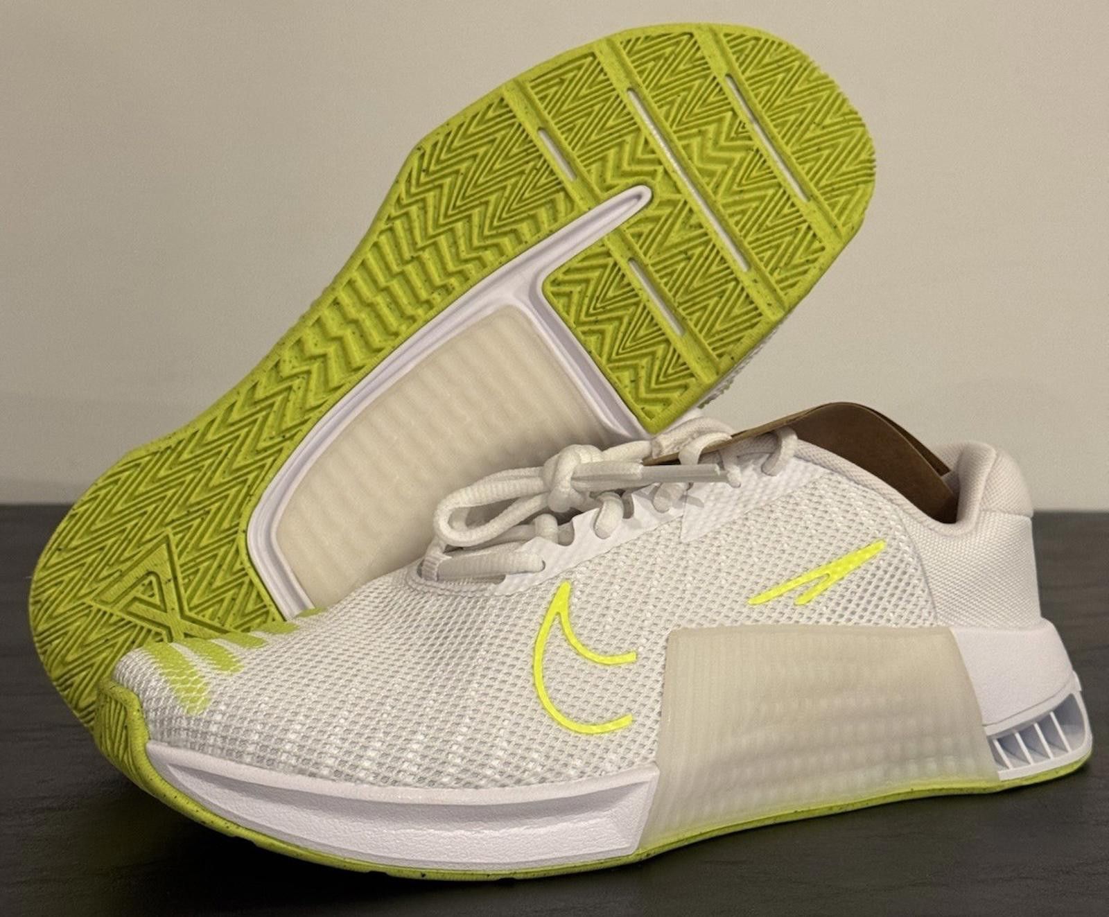 Nike Size 7.5 - Nike Metcon 9 White Volt Size US 7.5 / EU 40-41 - 6 Thumbnail