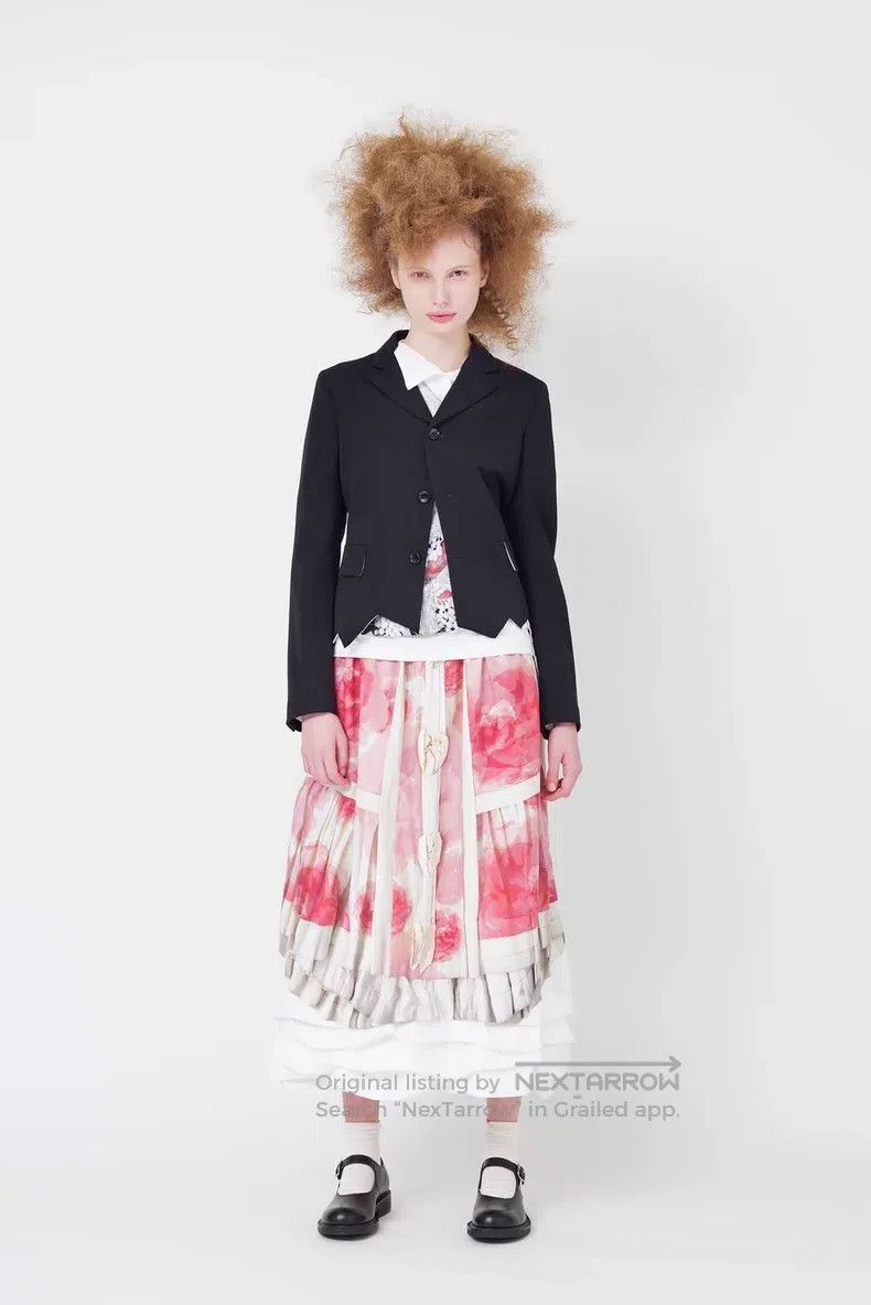 Comme des Garcons Comme Des Garcons Irregular eggshell wool coat Size XS / US 0-2 / IT 36-38 - 2 Thumbnail