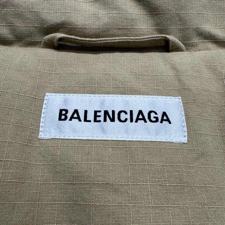 Balenciaga Balenciaga size 36 Khaki Cotton Jacket Size S / US 4 / IT 40 - 5 Thumbnail