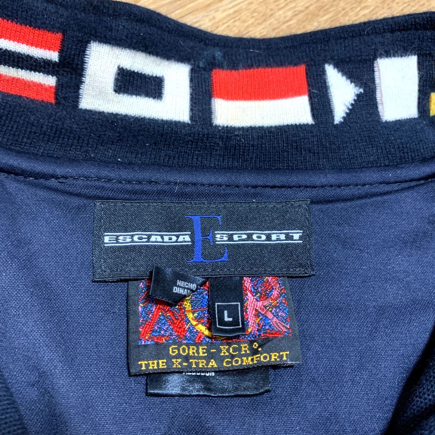 Escada Vintage Escada Sport Gore Xcr Zip Sweatshirt Pullover Mens L Blue 90s 1/4 Zip Sweatshirt Mens Size US L / EU 52-54 / 3 - 4 Thumbnail
