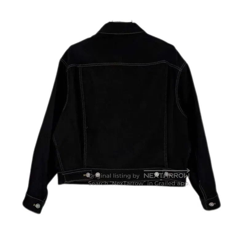 Dior Dior Black embroidered bee denim jacket Size XS / US 0-2 / IT 36-38 - 2 Thumbnail