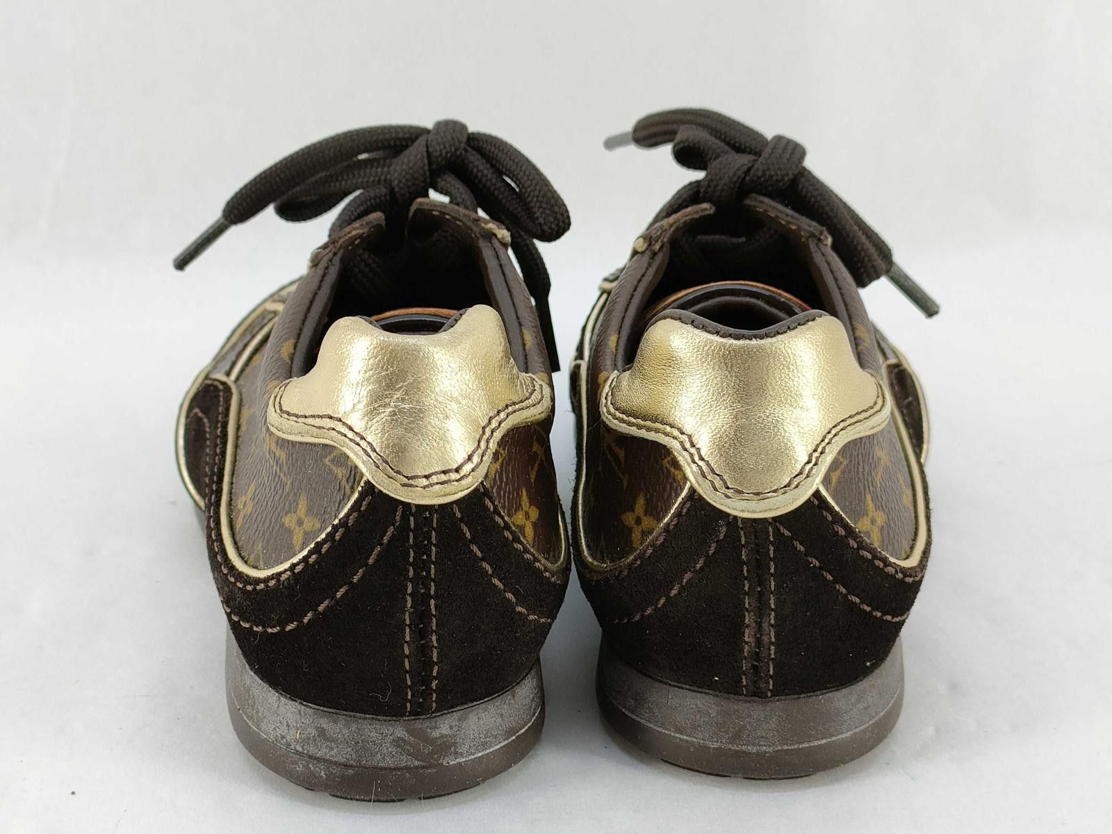 Louis Vuitton Kid's Louis Vuitton Monogram Sneakers Size US 5 / EU 37 - 3 Thumbnail