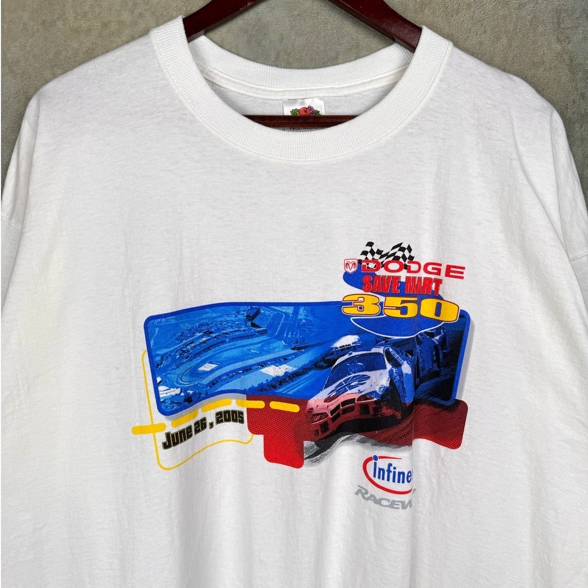 NASCAR × Vintage VTG Nascar Racing Save Mart 350 T Shirt Sz XXL 2005 Size US XXL / EU 58 / 5 - 8 Thumbnail