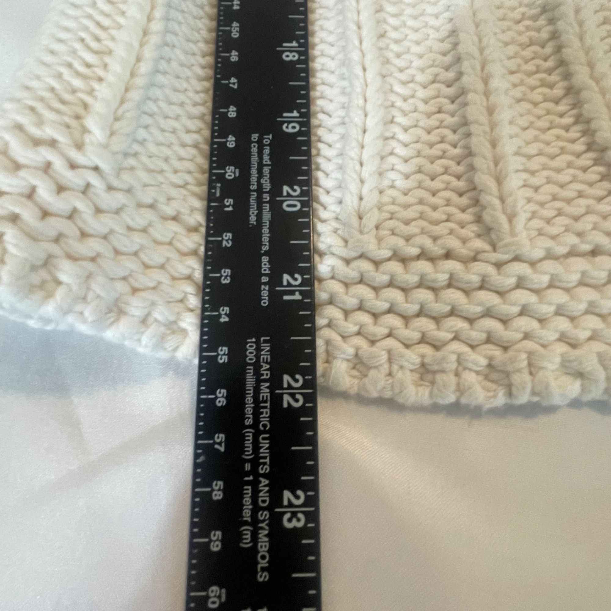 Liz Claiborne Liz Claiborne Womens Cream Thick Knit Cardigan Sweater Large Size L / US 10 / IT 46 - 9 Thumbnail