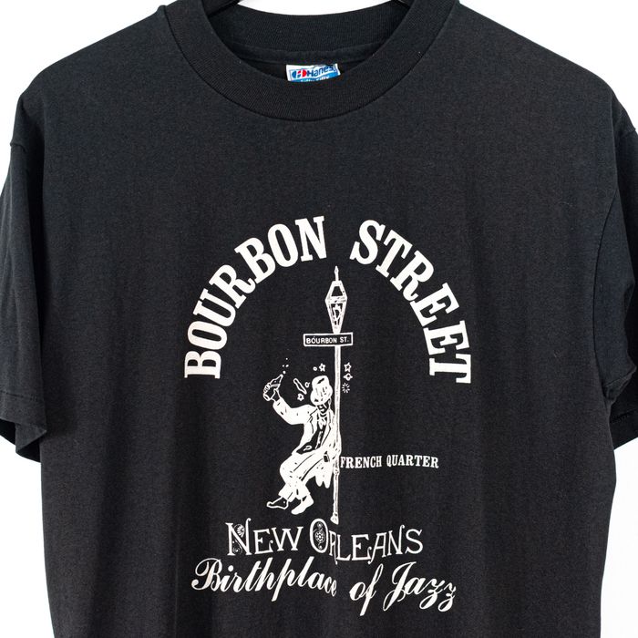 Vintage Bourbon Street New Orleans Birthplace Of Jazz T Shirt Vtg Grailed