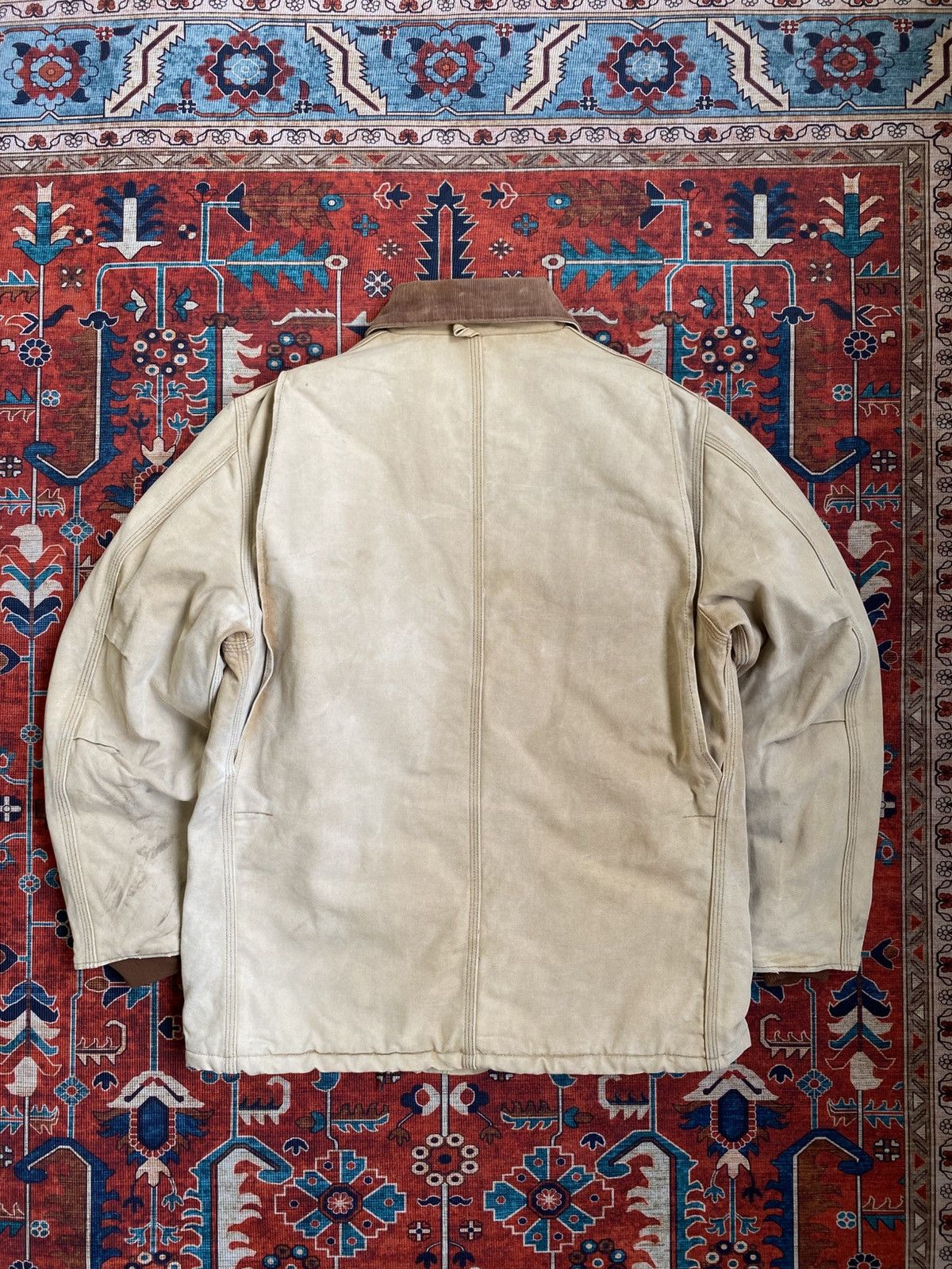 Carhartt Vintage Carhartt Arctic Jacket BRN Flannel lined Used Size US M / EU 48-50 / 2 - 8 Thumbnail