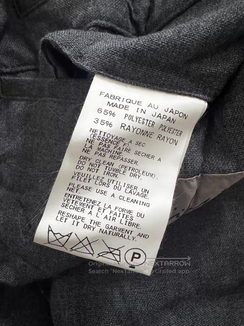 Yohji Yamamoto Yohji Yamamoto size 2 Pleated blazer Size 36R - 8 Thumbnail