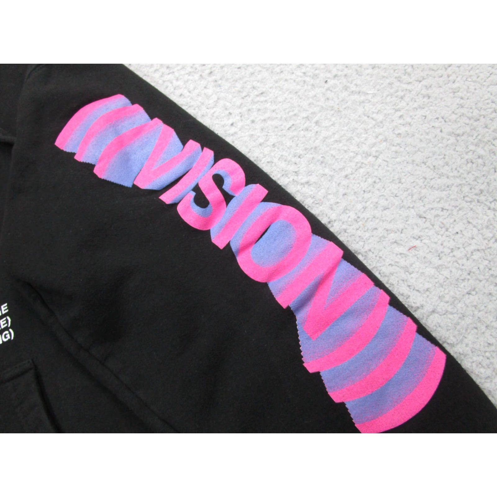 Msftsrep MSFTSrep Hoodie Mens Small Fleece Black Pullover Streetwear SYRE VISION Jaden Smith Size US S / EU 44-46 / 1 - 4 Thumbnail
