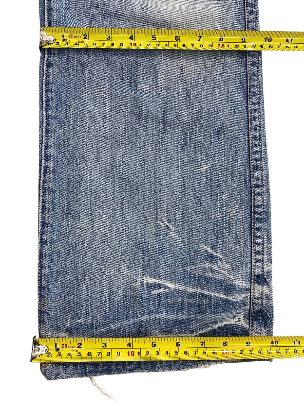 Japanese Brand Japanese Brand Faded Wash Style Straight Leg Jeans Size US 36 / EU 52 - 9 Thumbnail