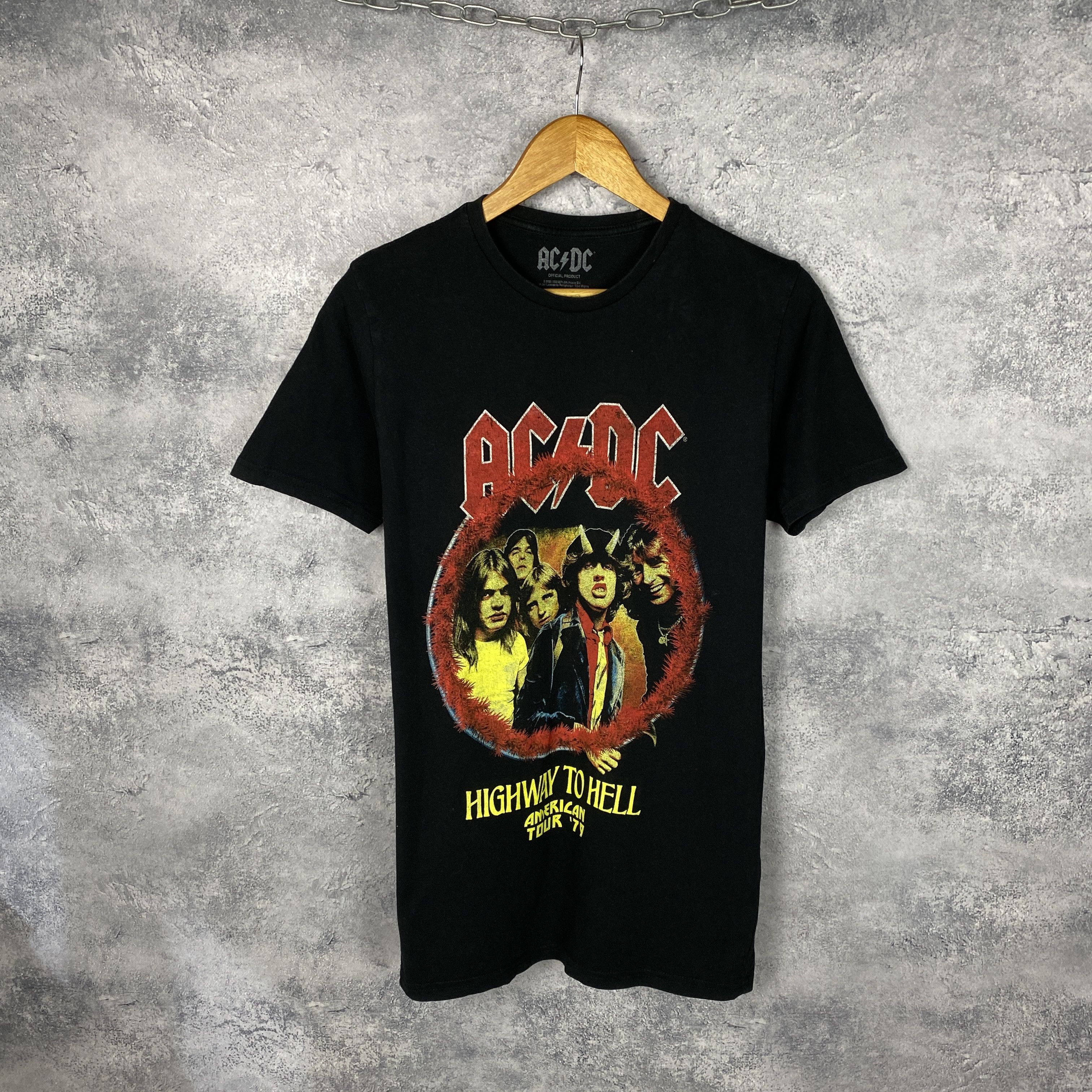 AC/DC ACDC Highway To Hell Vintage Tee Men's Size M Size US M / EU 48-50 / 2 - 1 Thumbnail