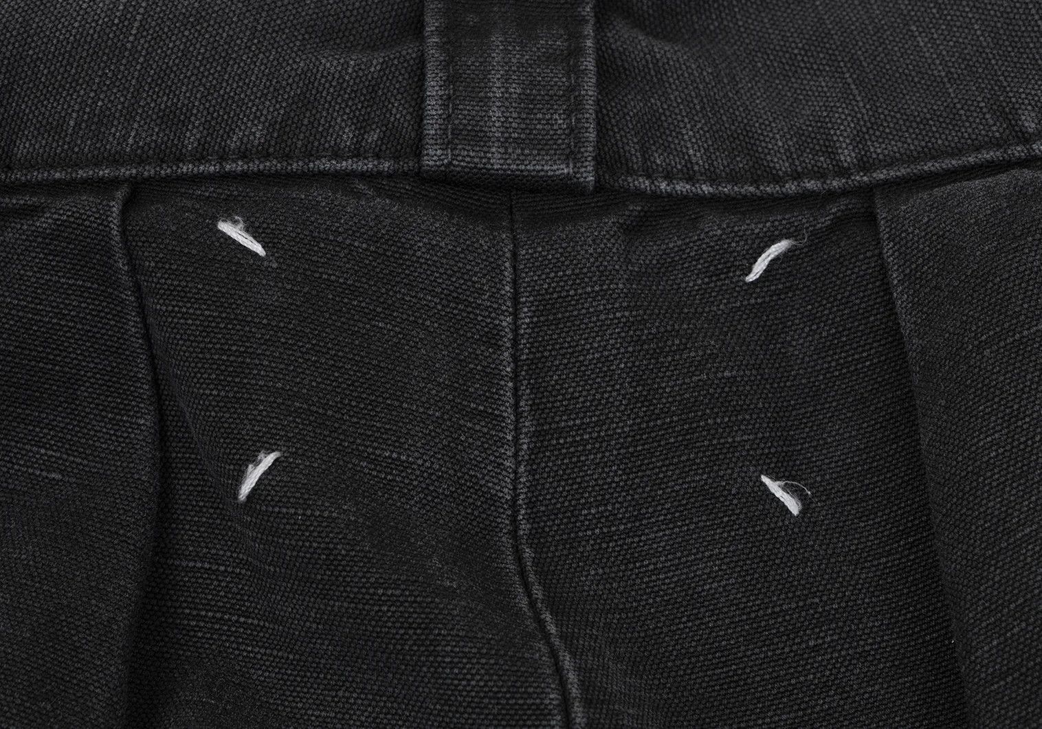 Maison Margiela Washed Cotton Linen Tuck Wide Pants Charcoal 38 Size US 38 / EU 54 - 13 Thumbnail