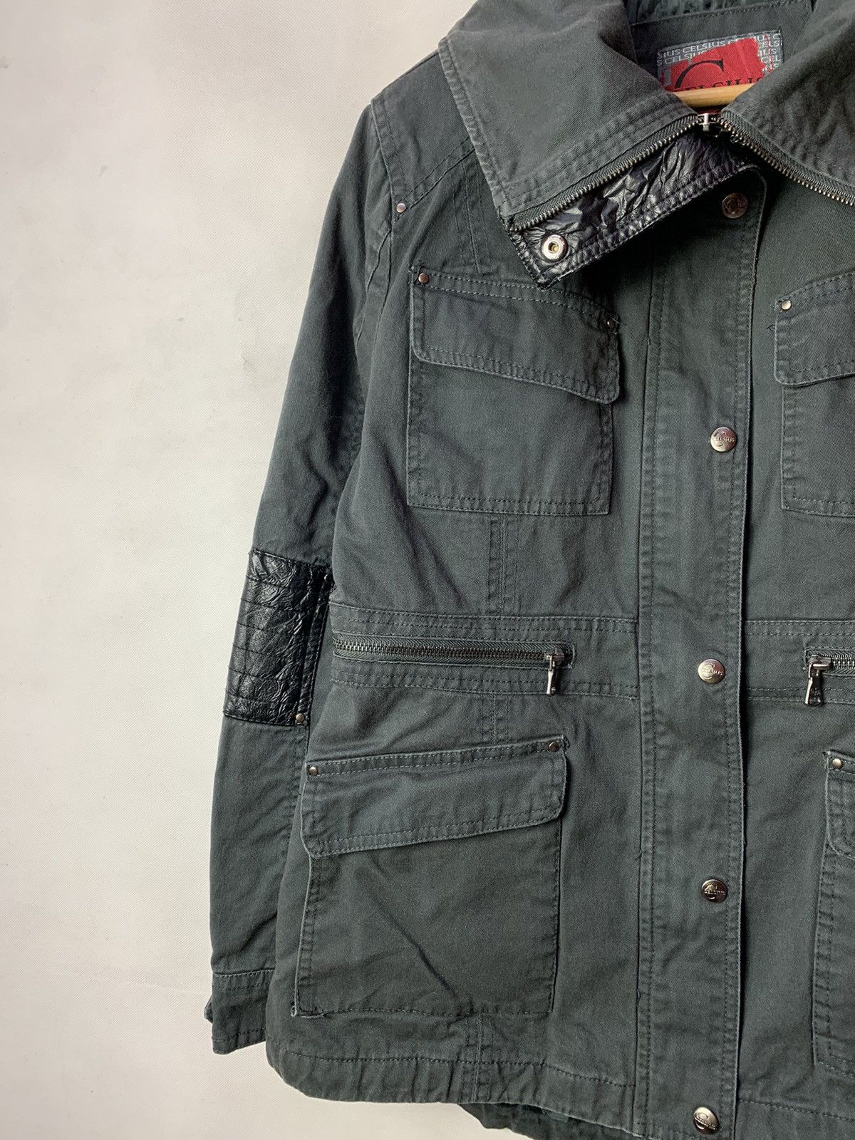 Japanese Brand 🔥Celsius Fishtail Parka Multipocket Tactical Utility Jacket Size US L / EU 52-54 / 3 - 4 Thumbnail