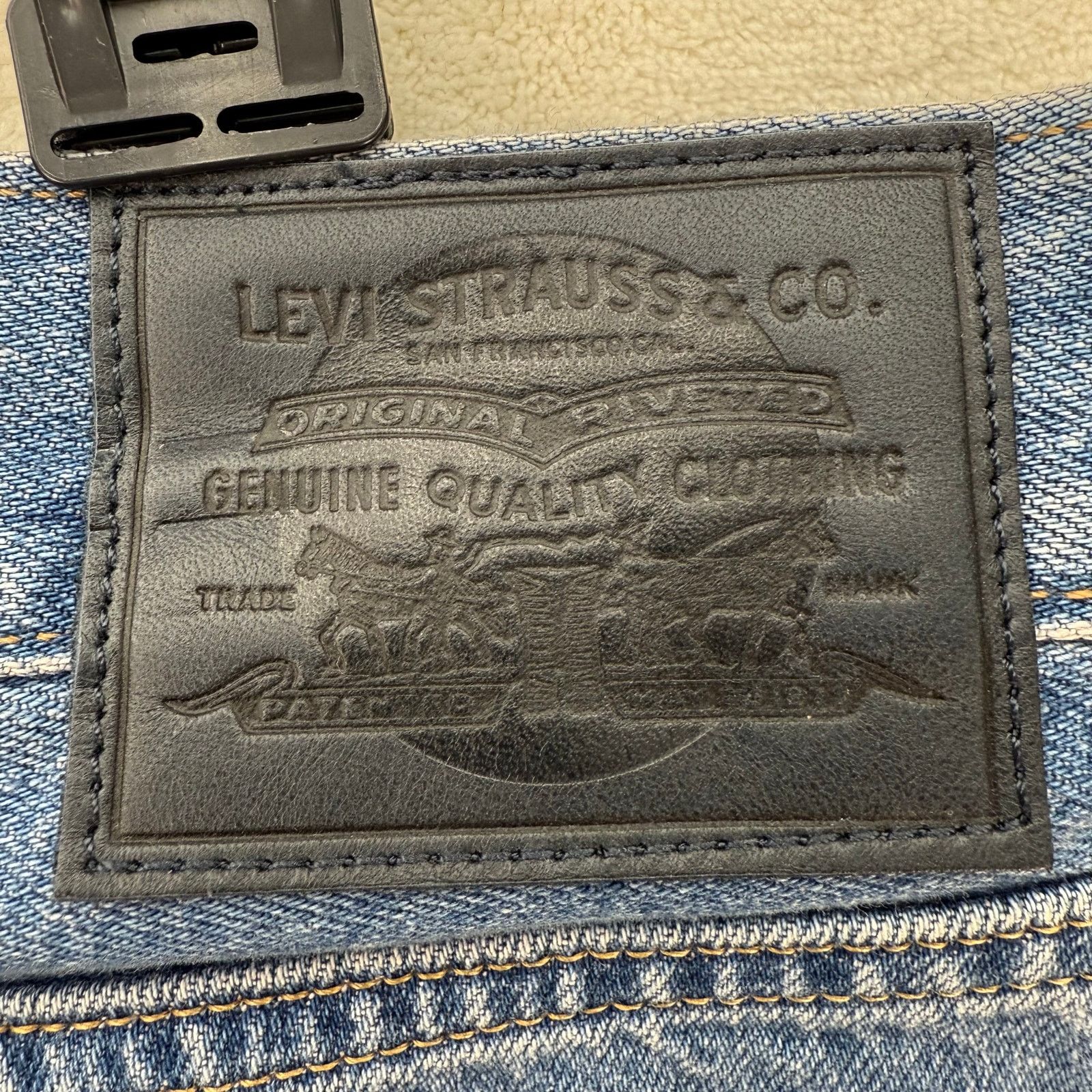 Levi's LEVI'S JAPANESE FABRIC SIZE 34/27 HIGH RISE BOYFRIEND JEANS Size 34" / US 12 / IT 48 - 7 Thumbnail