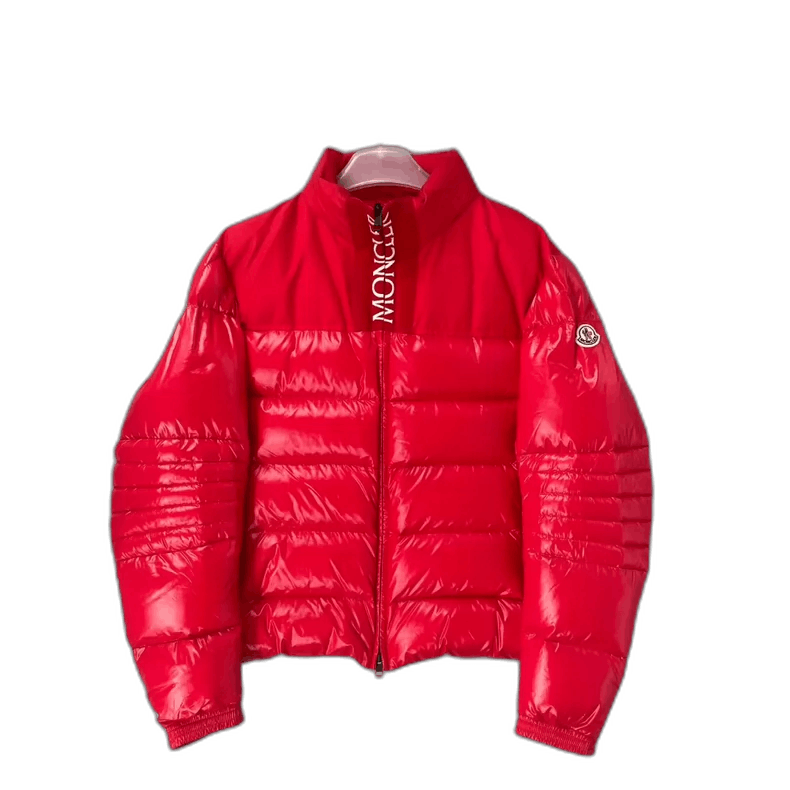 Moncler Moncler Red Shiny Puffer Jacket Size US L / EU 52-54 / 3 - 1 Thumbnail