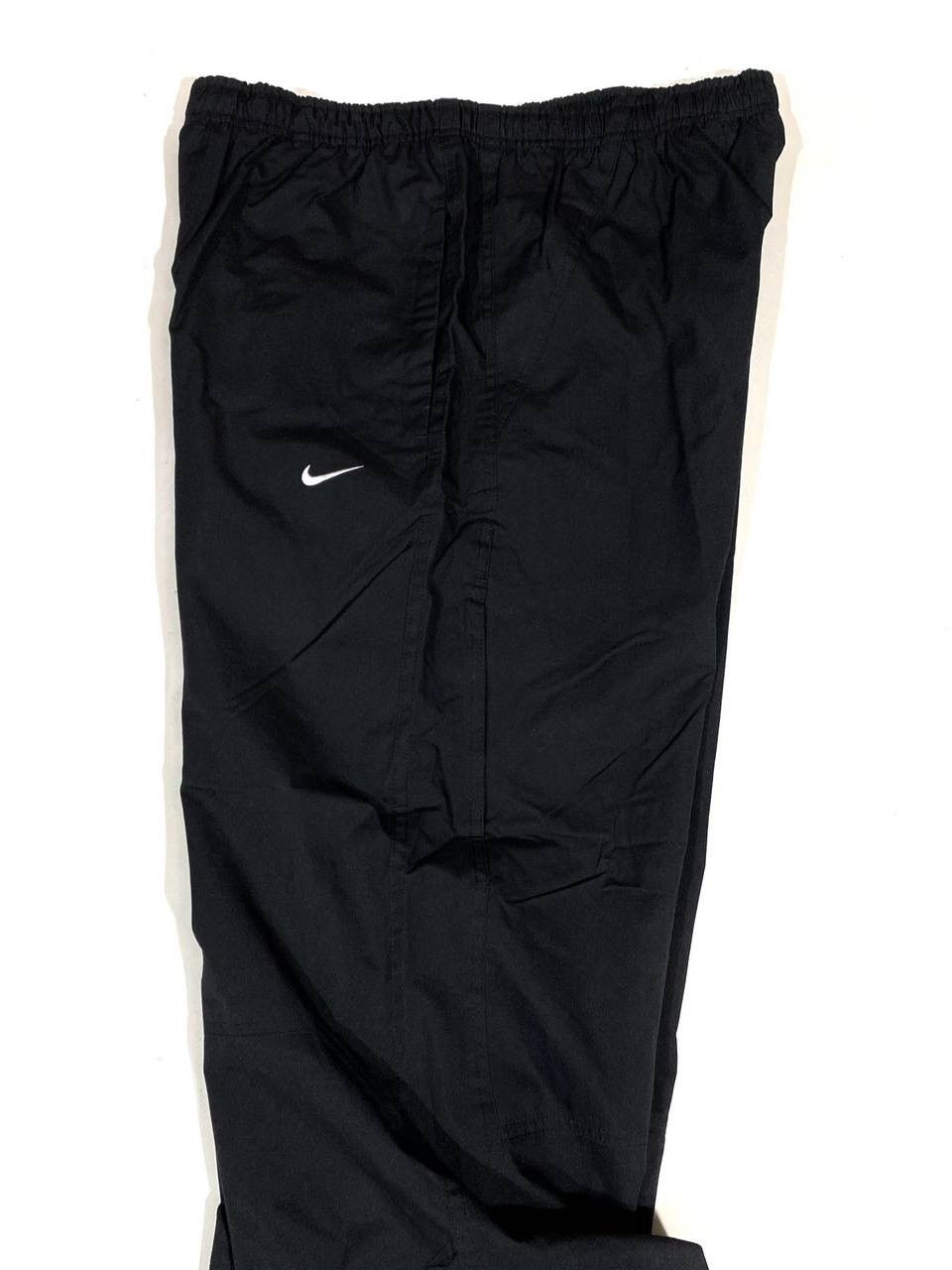 Nike Nike Track Pants Vintage Navy Nylon Y2K Parachute Size US 34 / EU 50 - 2 Thumbnail