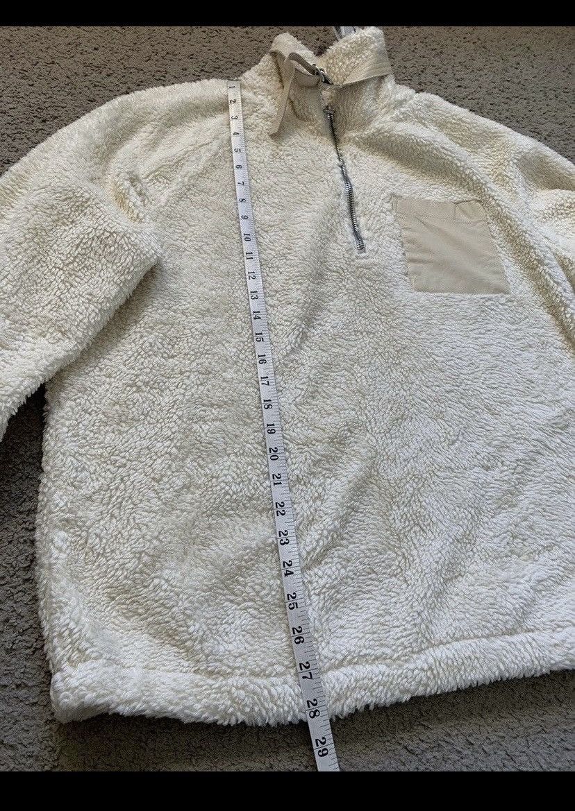 Helmut Lang HELMUT LANG SHAGGY FLEECE/LEATHER PULLOVER Size US XL / EU 56 / 4 - 17 Thumbnail