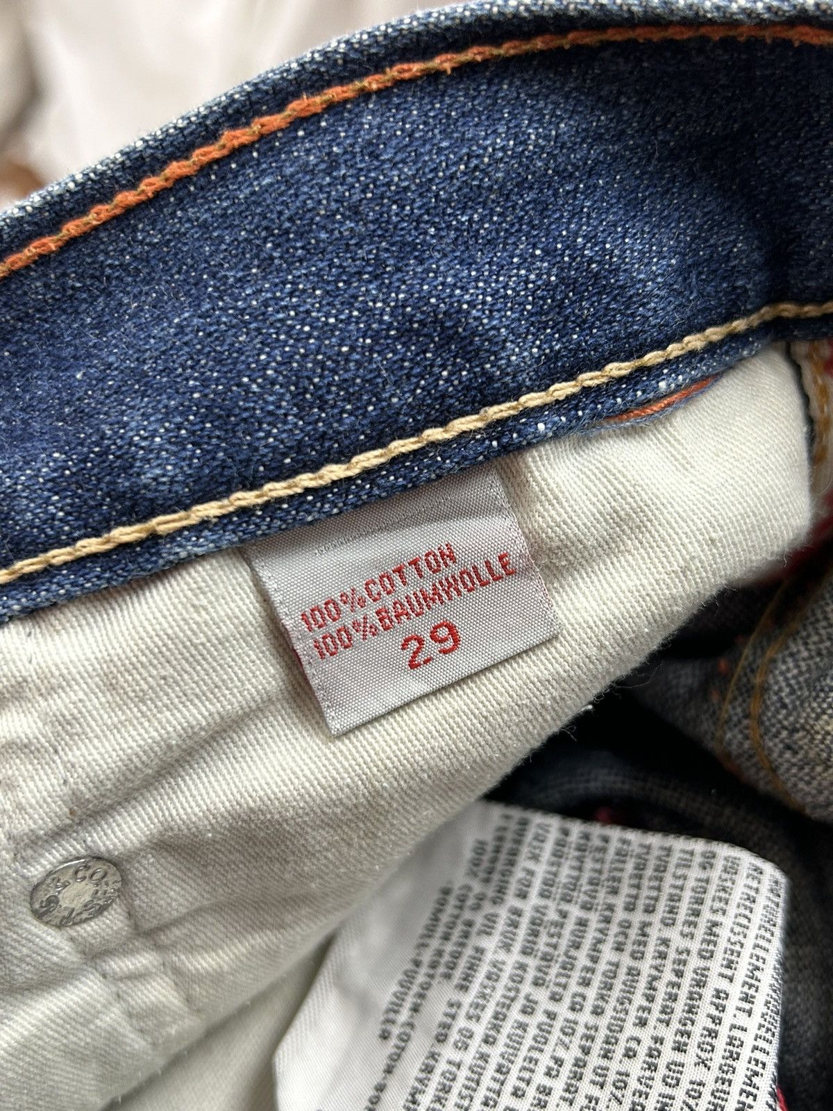 Levi's Vtg Levi's 501 Limited Edition 2004 1990/3000 Denim Jeans Size US 29 - 17 Thumbnail