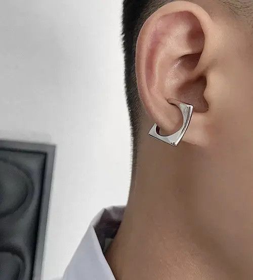 Designer × Vintage Retro punk earrings Size ONE SIZE - 3 Thumbnail