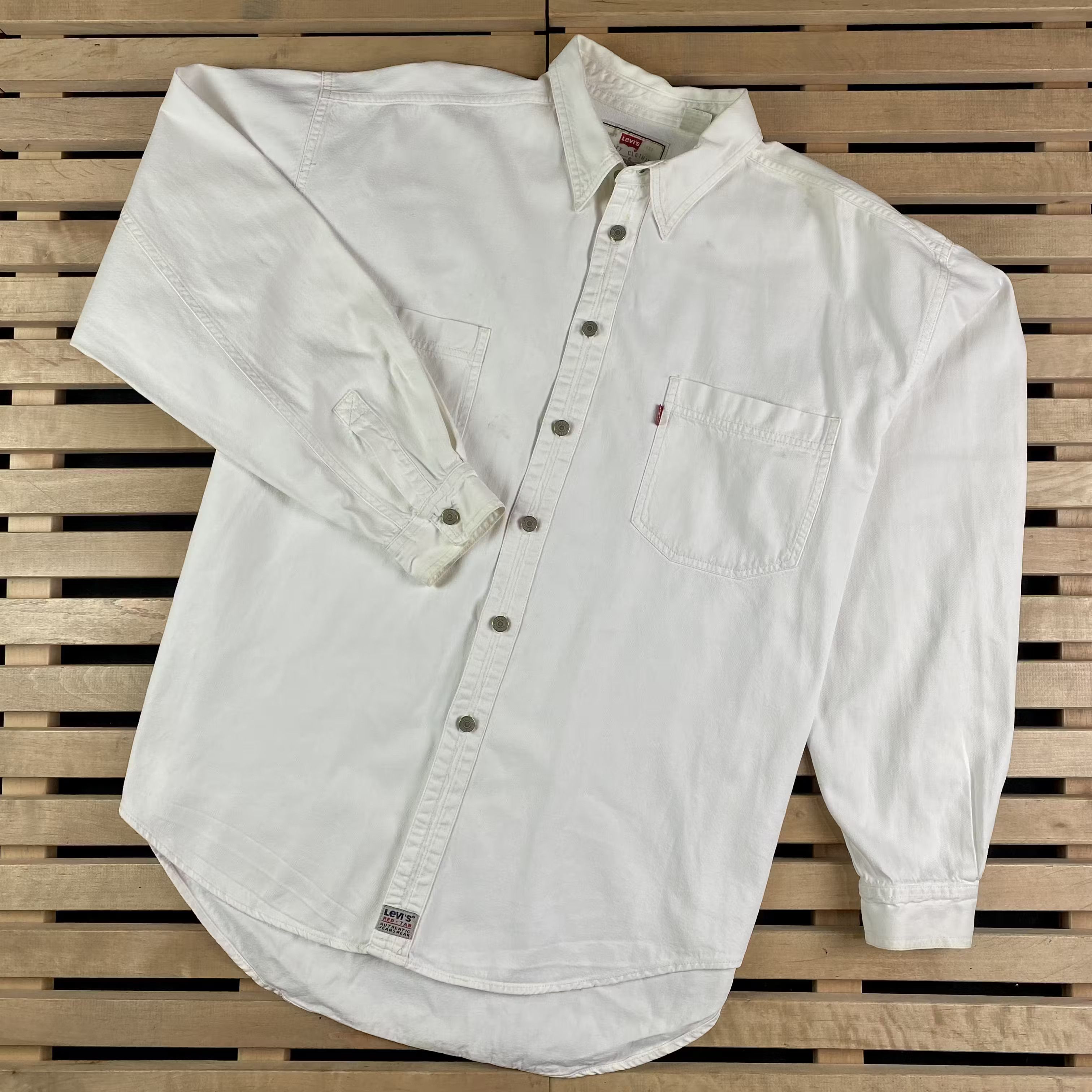 Levi's × Levi's Vintage Clothing × Vintage Men’s Shirt Long Sleeve Levi’s Vintage Size XL Size US XL / EU 56 / 4 - 1 Thumbnail