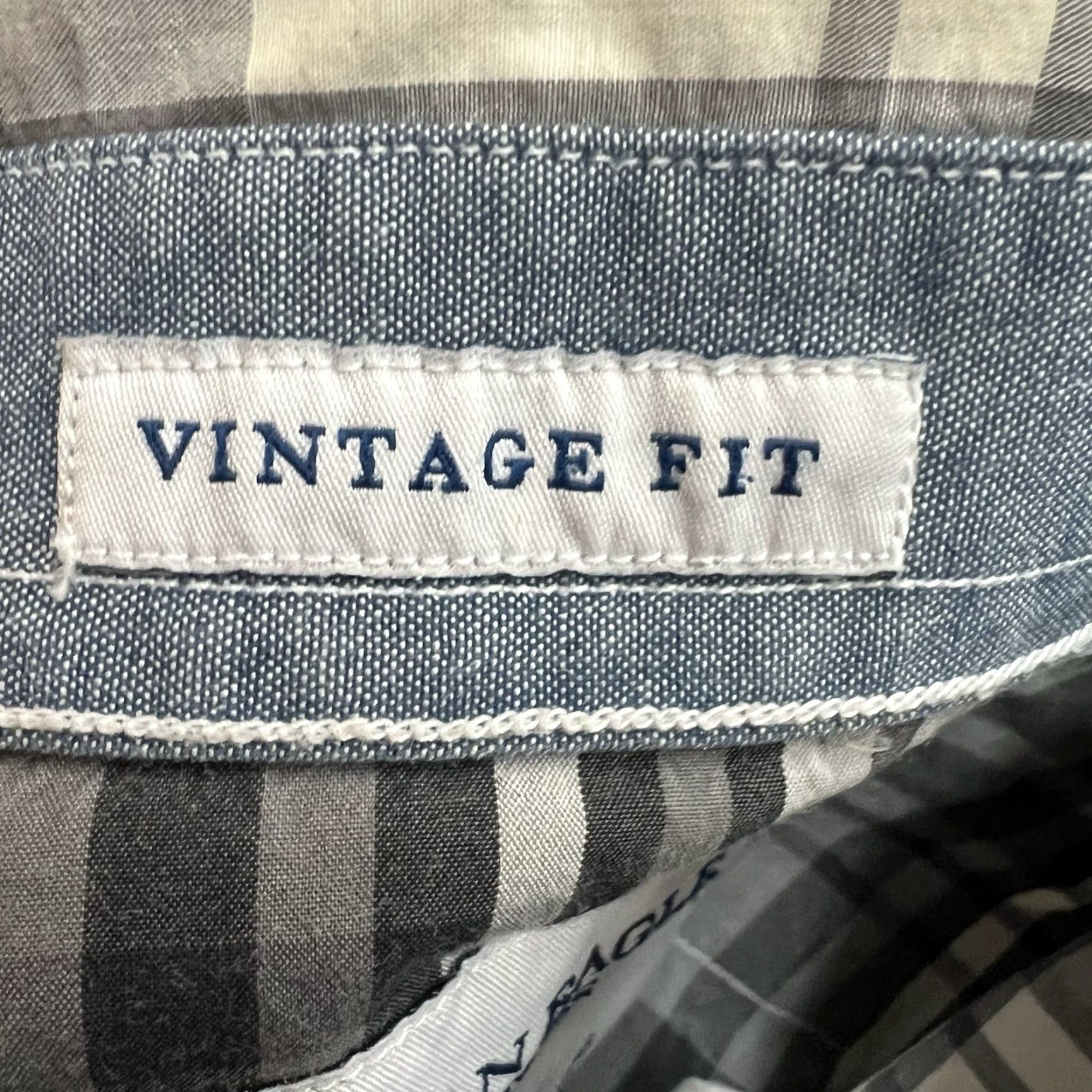 American Eagle Outfitters VINTAGE American Eagle Outfitters Western Pearl Snap Shirt Men’s L Gray Long Sleeve 90s Casual Plaid Mens Size US L / EU 52-54 / 3 - 7 Thumbnail