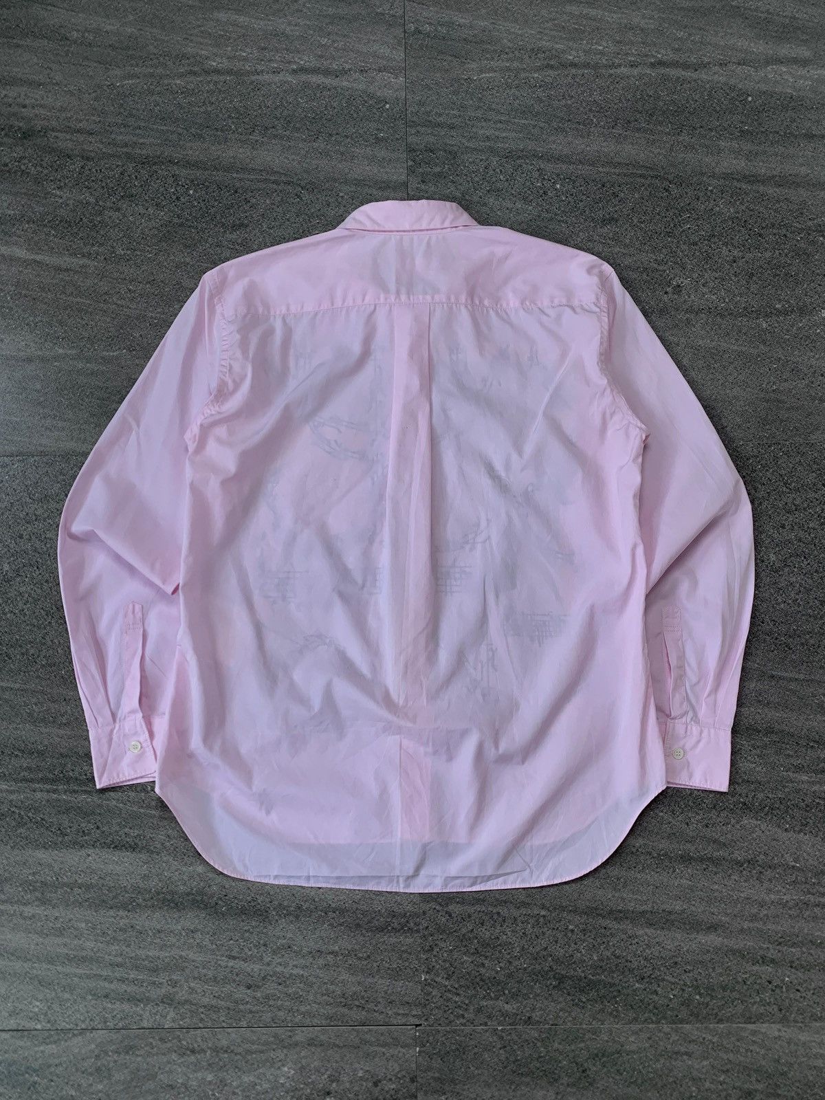 Comme des Garcons Homme Deux Patchworked Graphic Shirt Size US M / EU 48-50 / 2 - 6 Thumbnail
