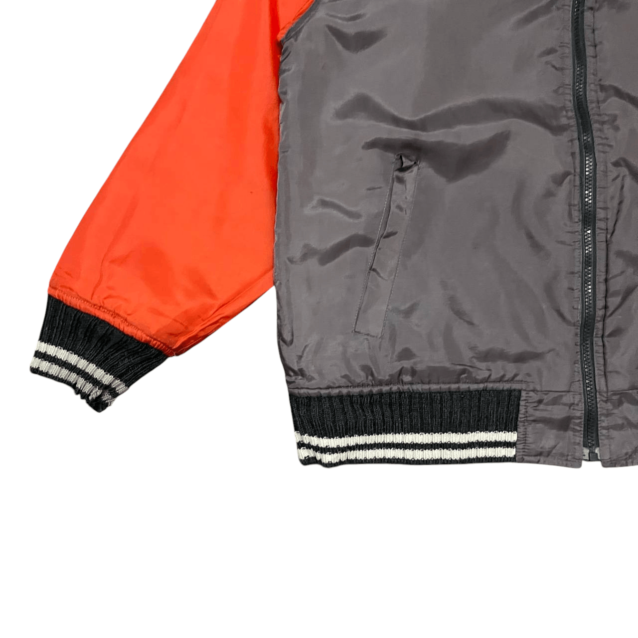 Japanese Brand Vintage 76 Lubricant Racing Oil Puffer Jacket Reversible Size US L / EU 52-54 / 3 - 5 Thumbnail