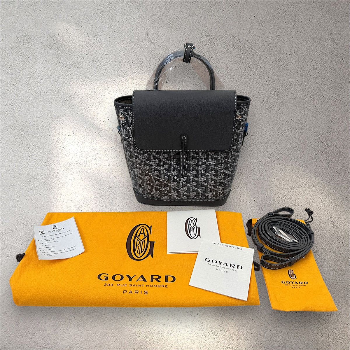 Goyard Goyard Le Sac Alpin Mini 3 Way Bag Size ONE SIZE - 1 Thumbnail