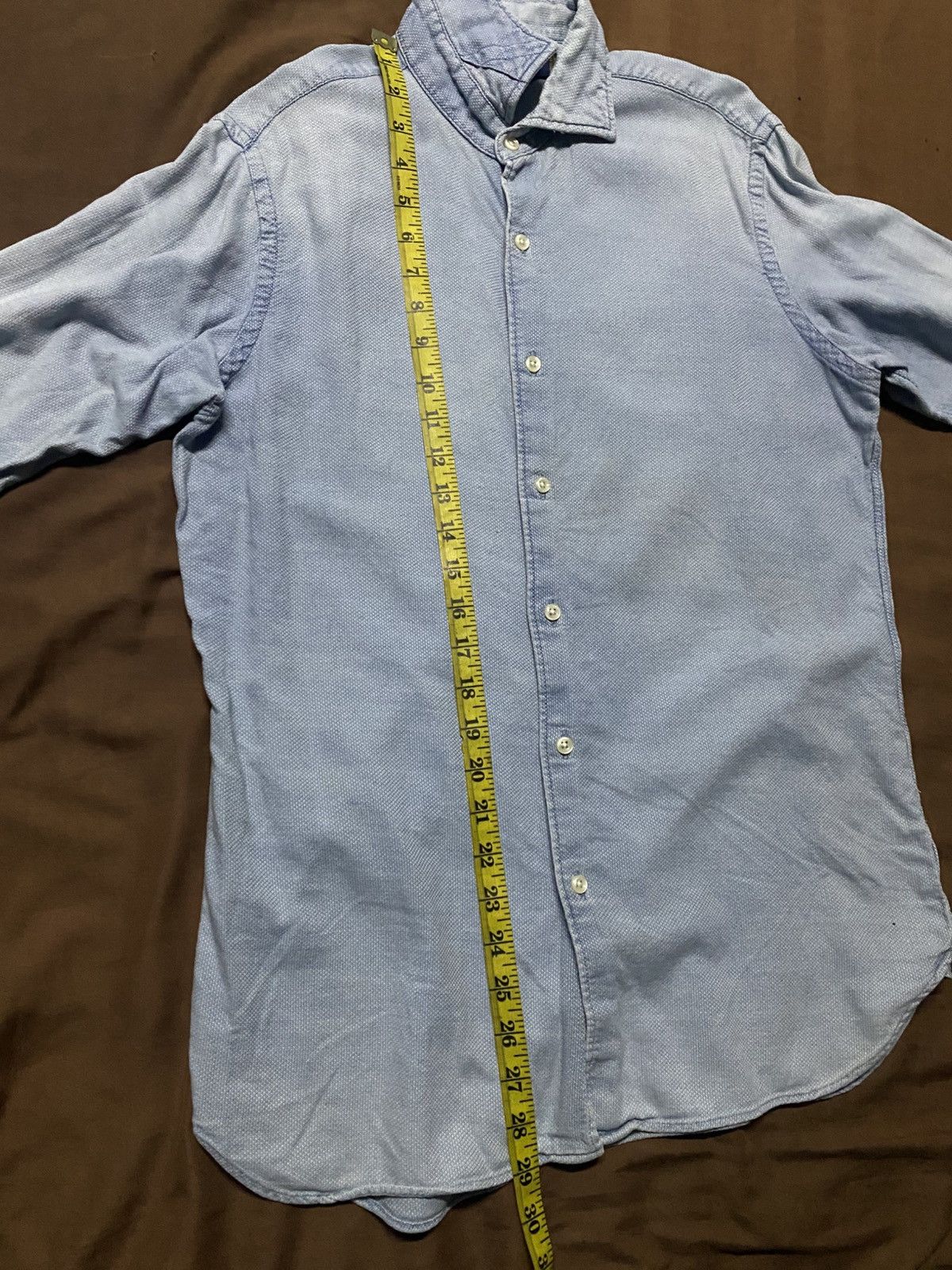 Polo Ralph Lauren Polo Ralph Lauren Oxford Plain Shirt Size US S / EU 44-46 / 1 - 7 Thumbnail