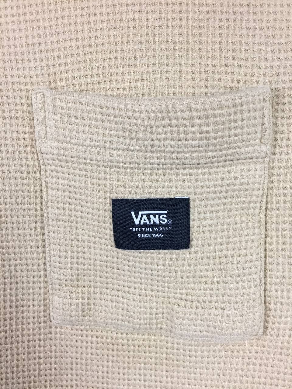 Vans Vans Off The Wall Waffle Knit Classic Fit Long Sleeve Tee Size US M / EU 48-50 / 2 - 4 Thumbnail