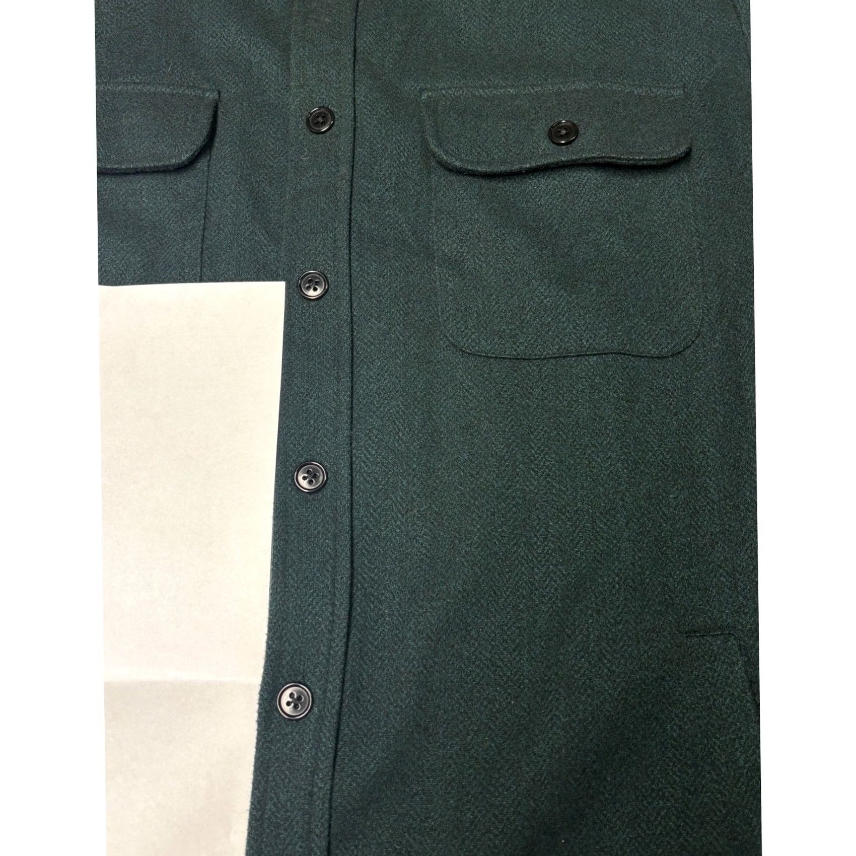 Bonobos Bonobos Stretch Supersoft Fleece Shacket Forest Green Mens XL BSH10809N Size US XL / EU 56 / 4 - 2 Thumbnail