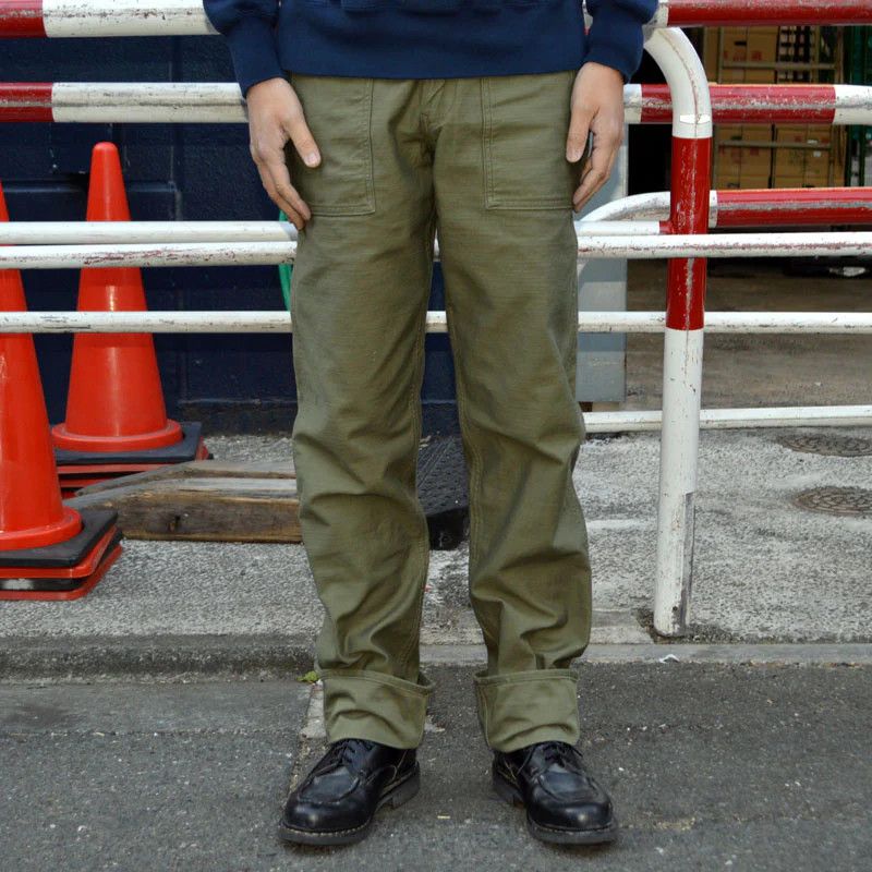 Pherrow's Pherrow’s PUP1 Baker Pants - Olive - Fits 33-34 Size US 34 / EU 50 - 8 Thumbnail