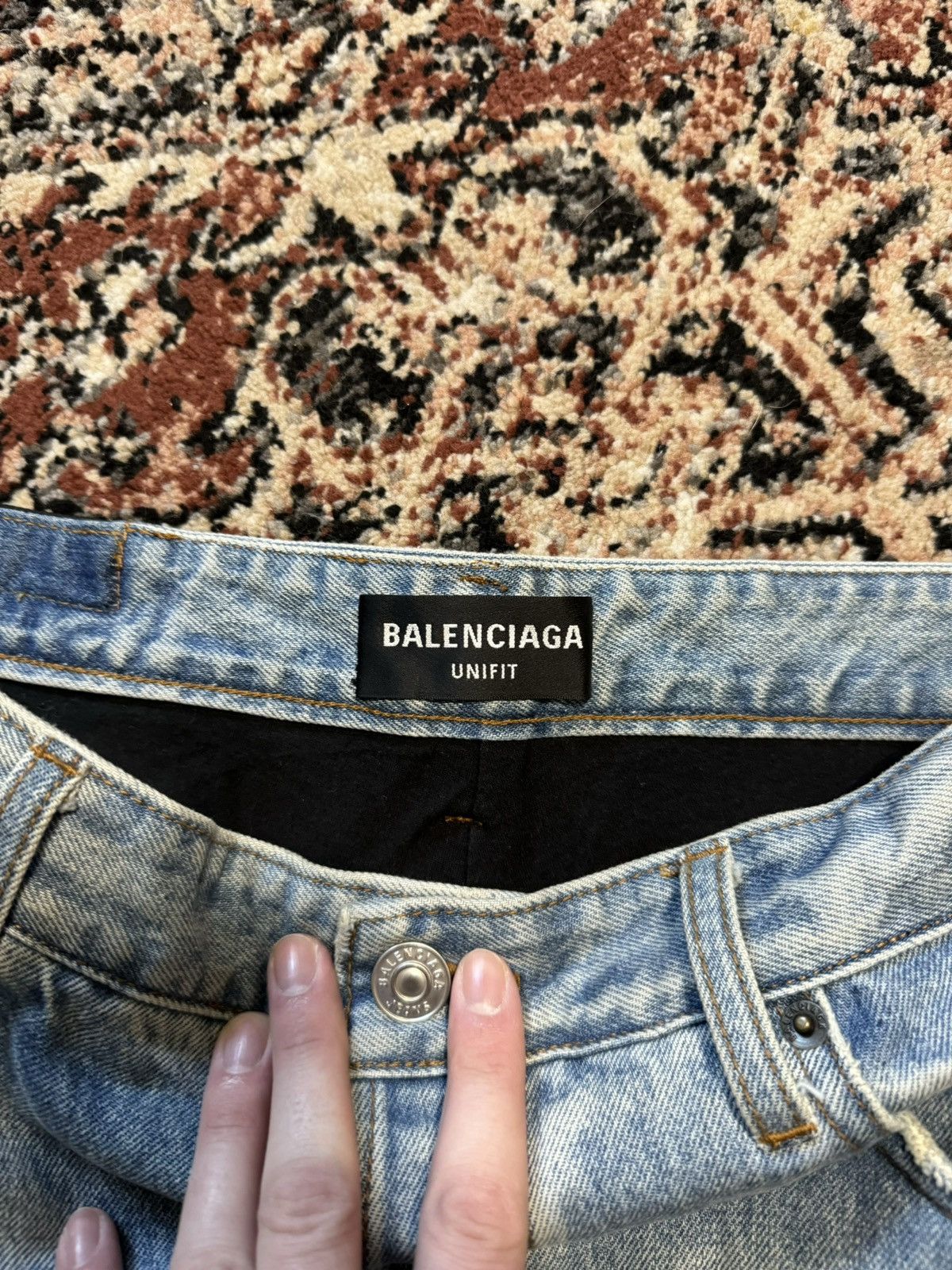Balenciaga Balenciaga Slashed Hybrid Denim Size US 32 / EU 48 - 6 Thumbnail
