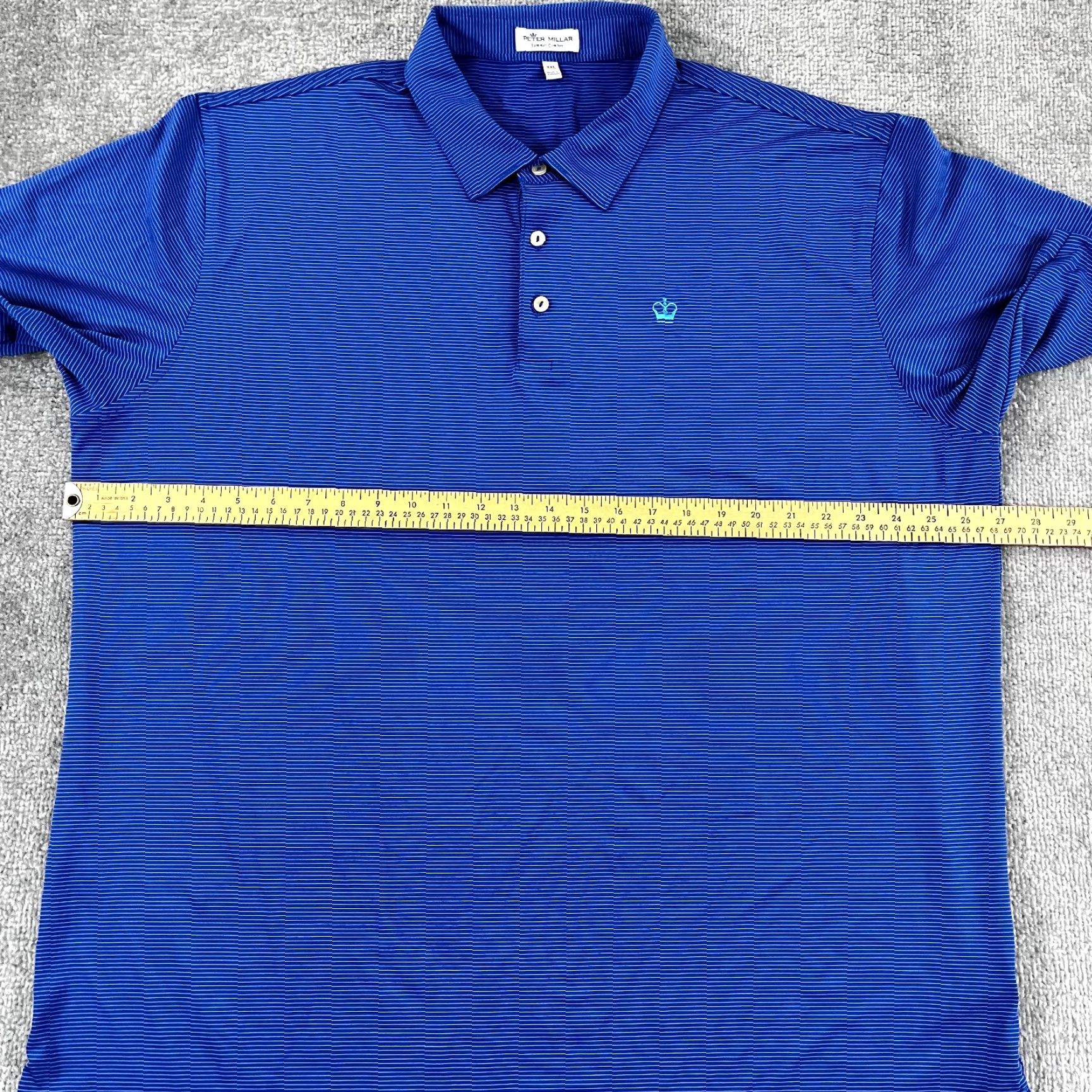Peter Millar PETER MILLAR Polo Shirt Mens 2XL XXL Kings Creek CC DE Golf Performance Sport Size US XXL / EU 58 / 5 - 5 Thumbnail