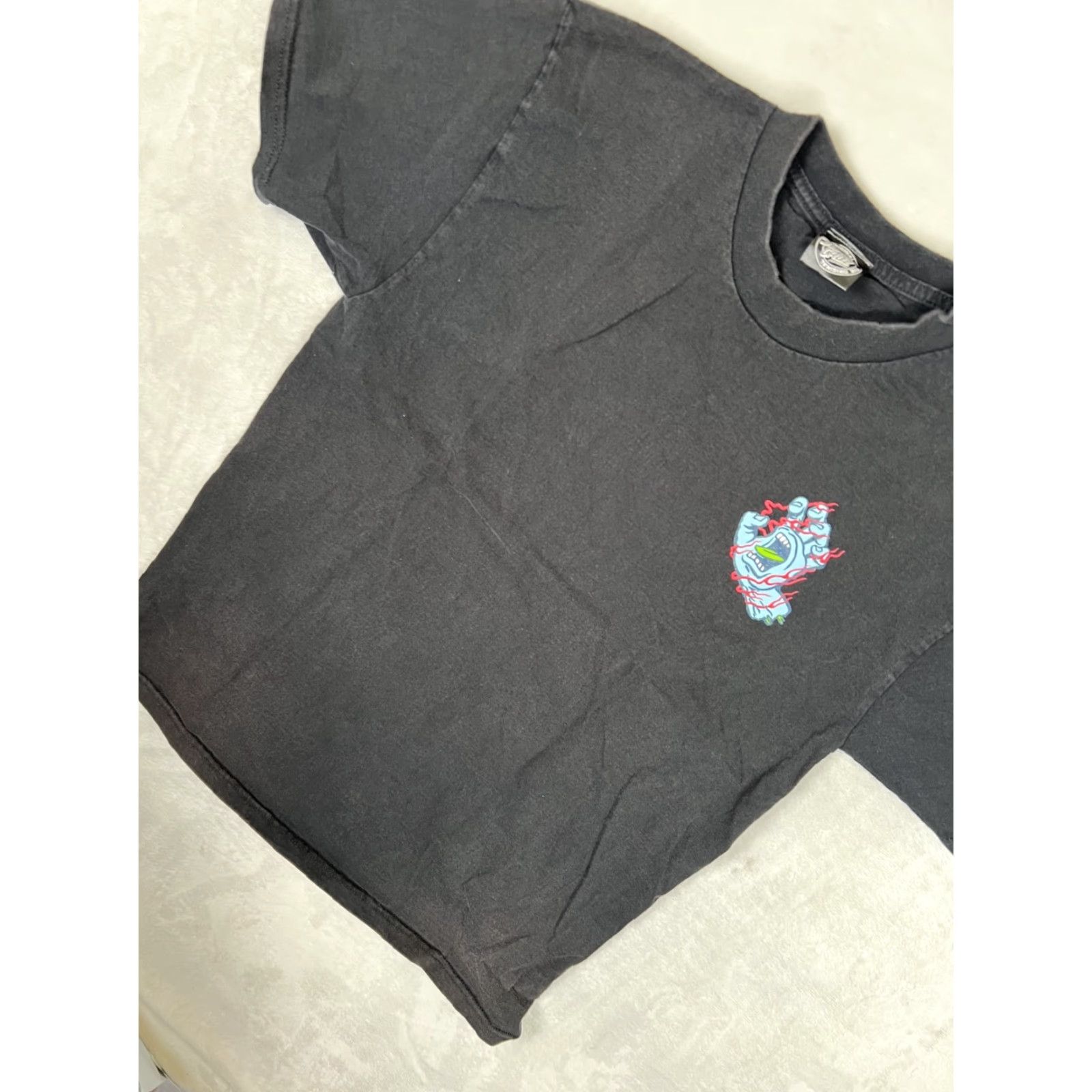 Vintage VINTAGE Santa Cruz T-Shirt 90s Men Black Size M Crew Neck Short Sleeve Logo Shirt Size US M / EU 48-50 / 2 - 4 Thumbnail