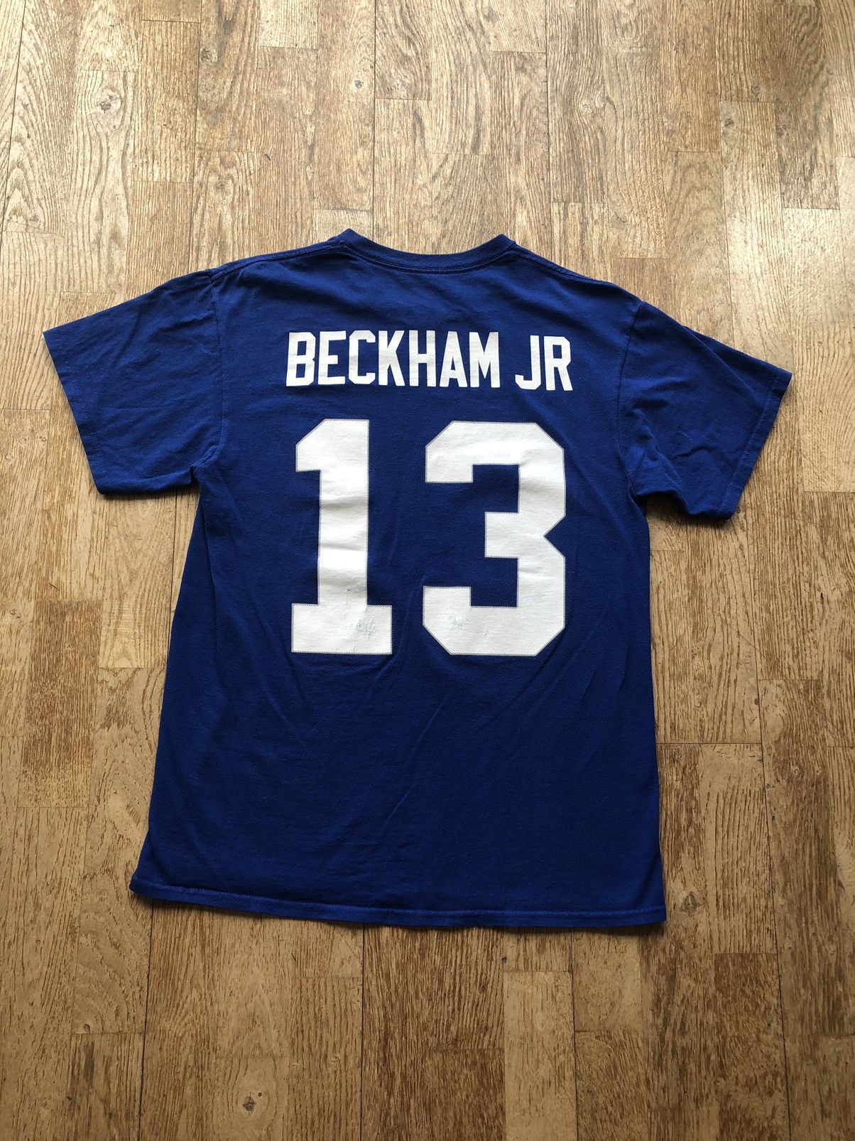 NFL ODELL BECKHAM JR NY GIANTS NFL FOOTBALL JERSEY SHIRT Size US M / EU 48-50 / 2 - 1 Thumbnail