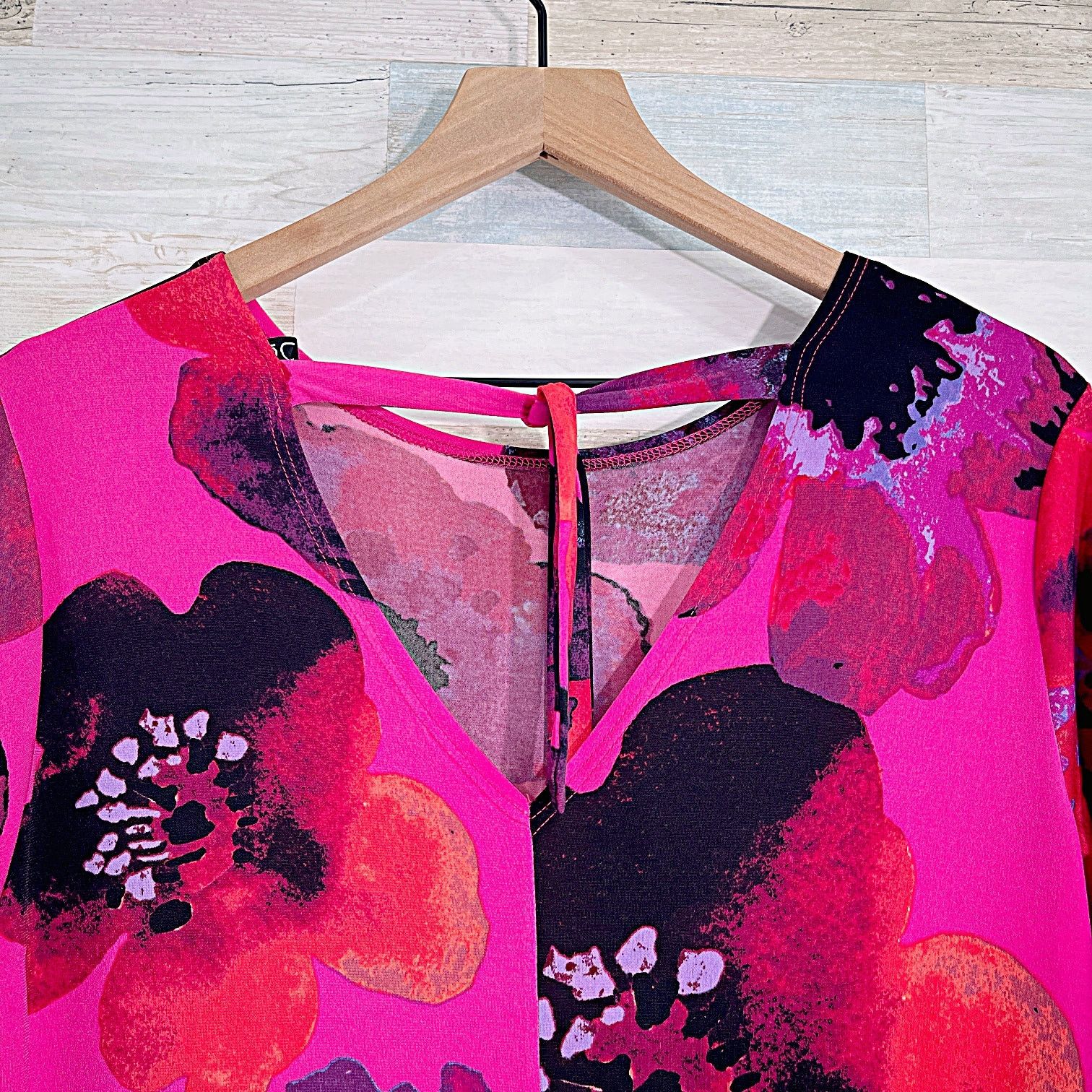 Other Clara Sun Woo Floral Jersey Dress Pink Womens Medium Size M / US 6-8 / IT 42-44 - 5 Thumbnail