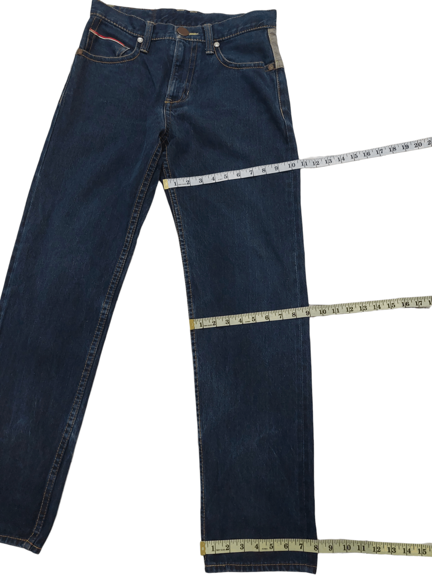 Other Co & Lu Big Logo Selvedge Denim Size US 30 / EU 46 - 17 Thumbnail