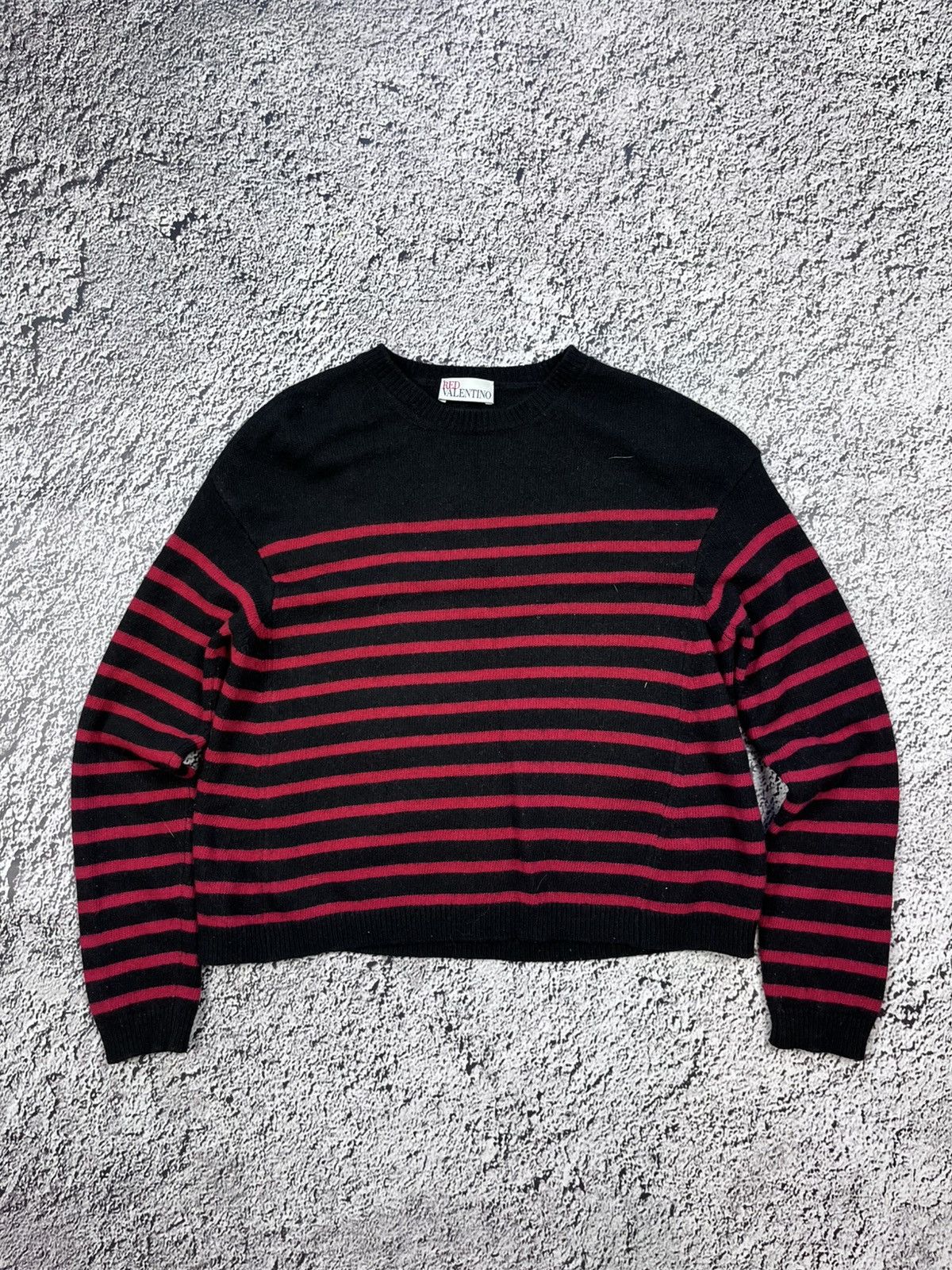Valentino Vintage Red Valentino wings logo rock glamour sweater Size S / US 4 / IT 40 - 2 Thumbnail