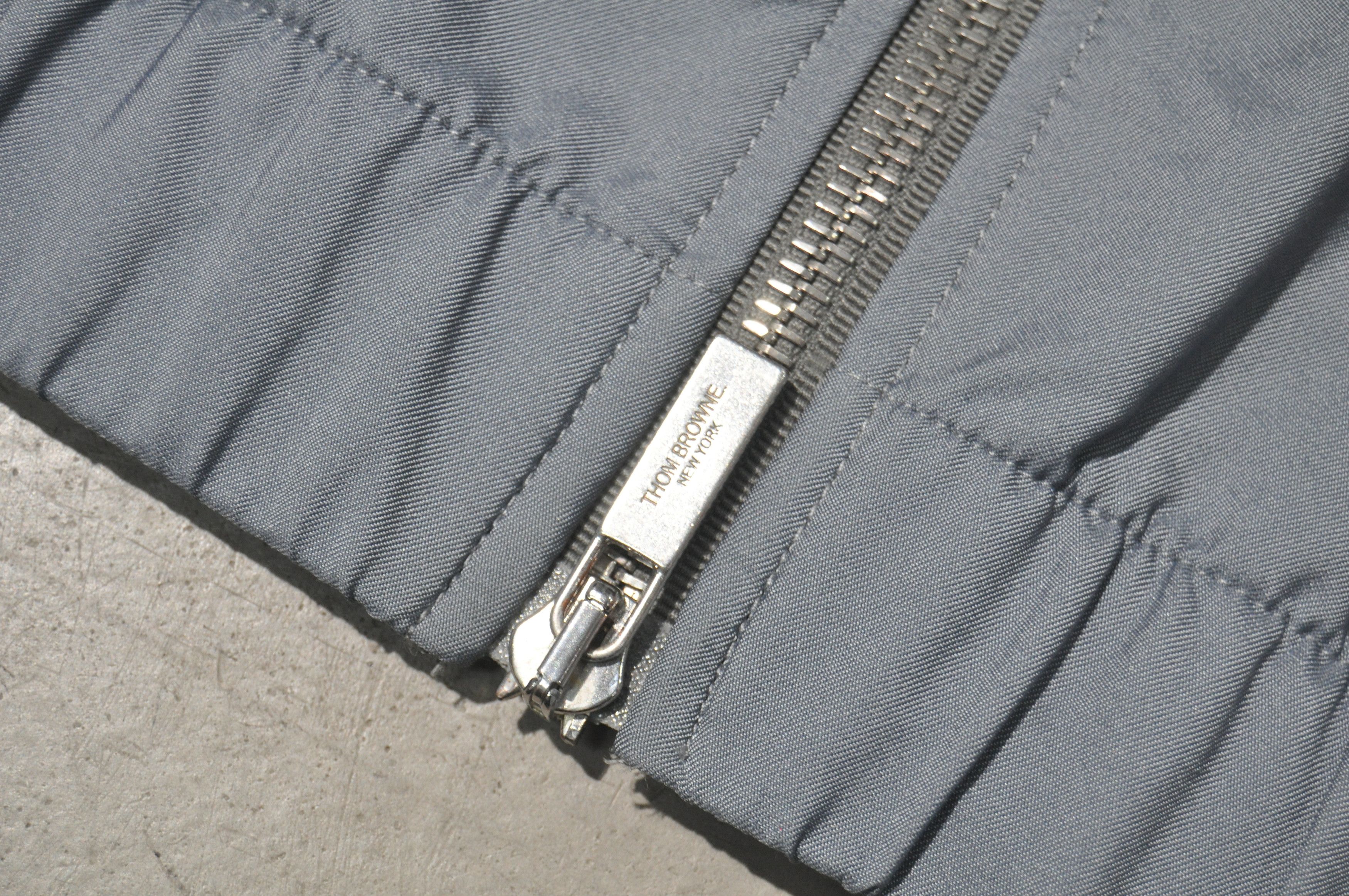 Thom Browne Thom Browne - 4-Bar Swim Tech Bomber Size US S / EU 44-46 / 1 - 9 Thumbnail