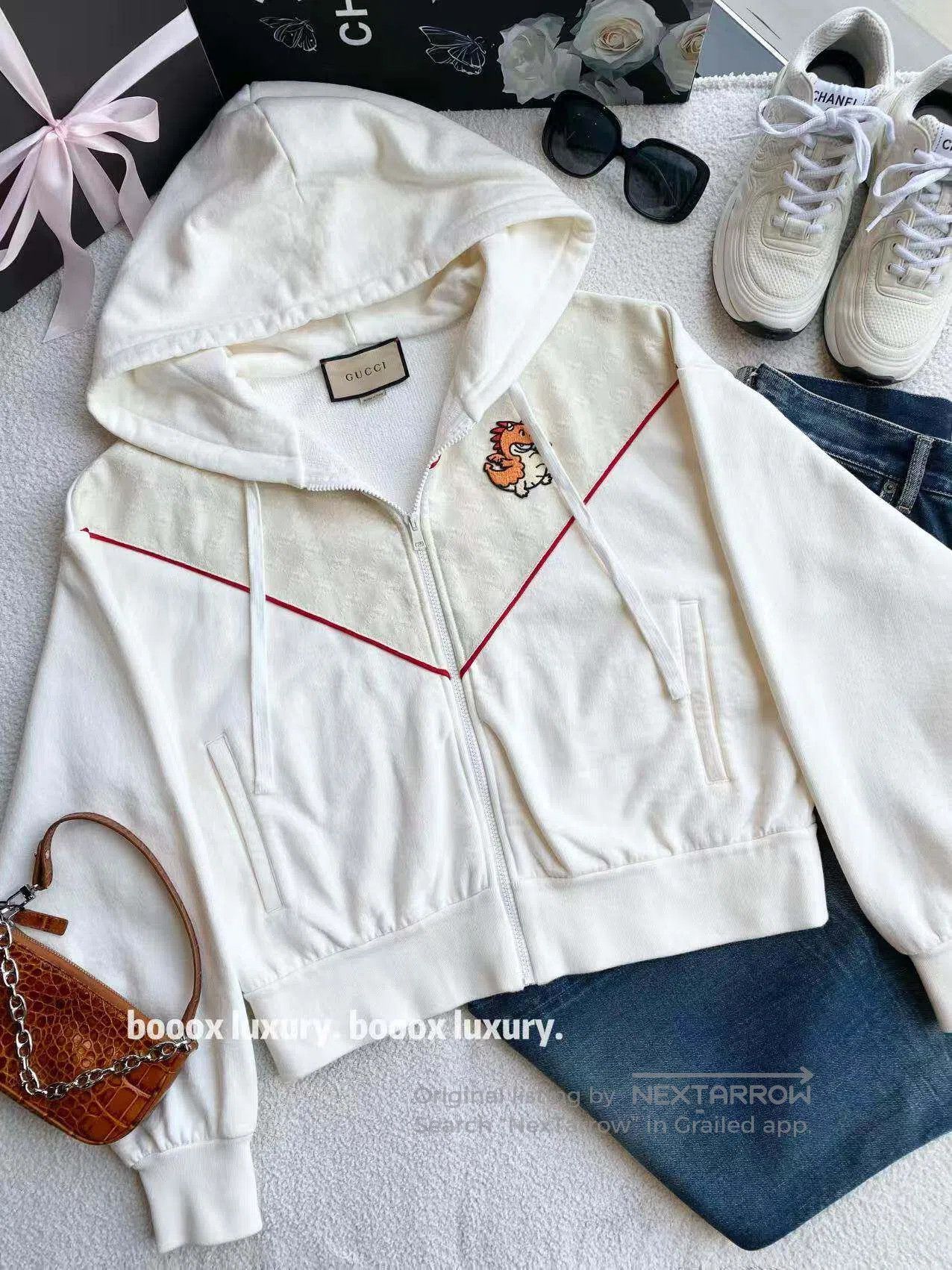 Gucci Guicci Year of the Dragon limited zip hoodie| Size S / US 4 / IT 40 - 1 Thumbnail