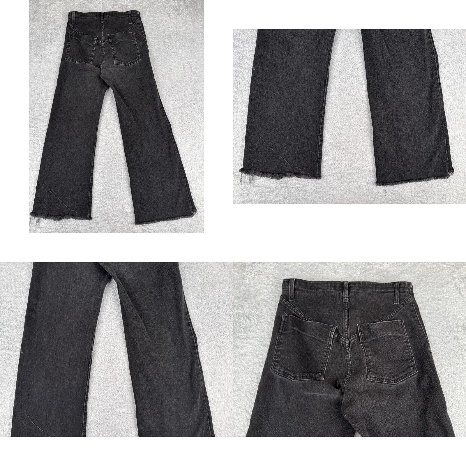 Denime VINTAGE Gray Antics Jeans Womens 28 Gray Antics Jeans Women Wide-Leg 90s 28x27 Denim Cotton Blend Slim Relaxed 5-Pocket Womens Size 28" / US 6 / IT 42 - 10 Thumbnail
