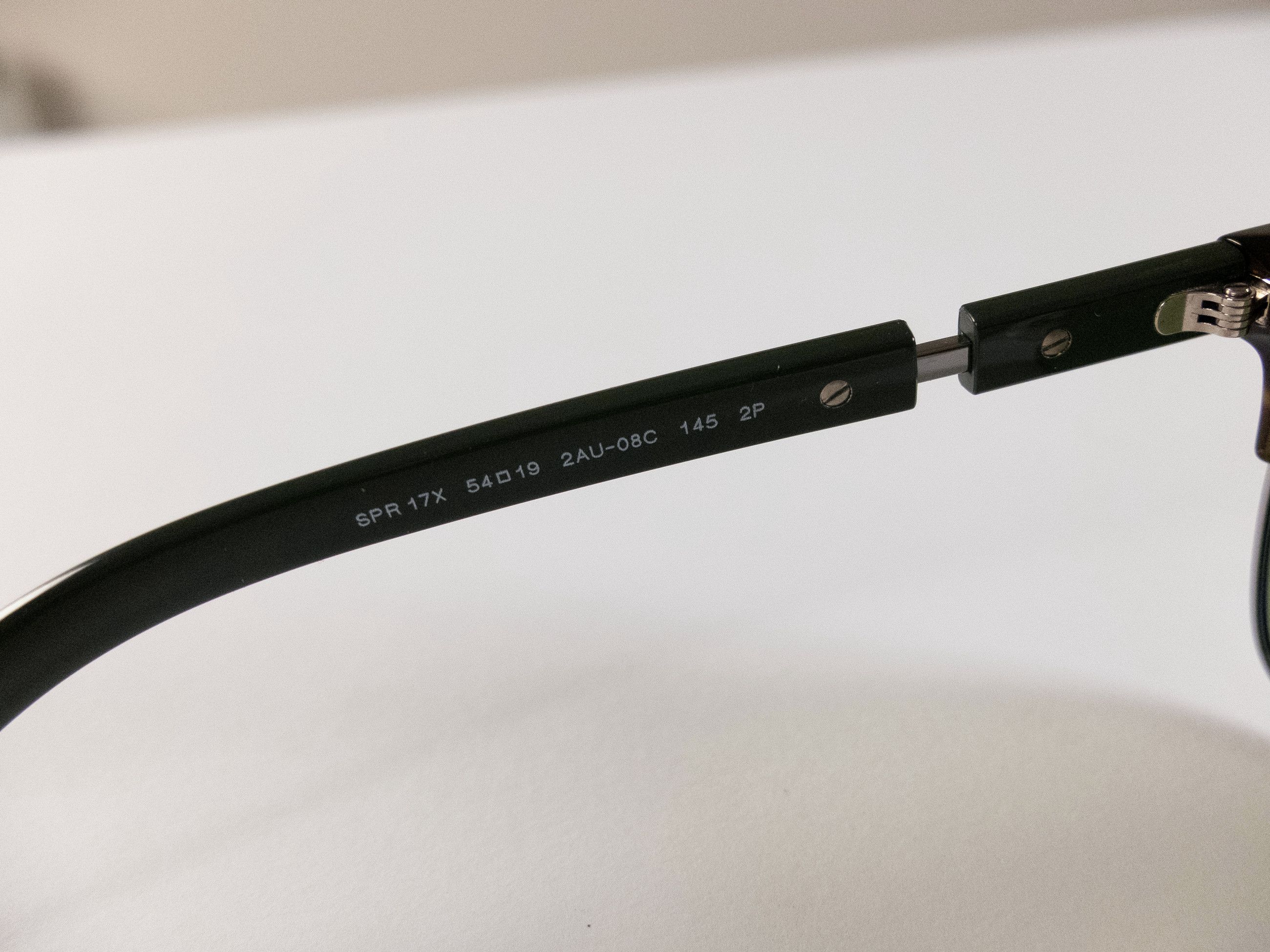 Prada PRADA brown tortoise shell half rimless square sunglasses Size ONE SIZE - 6 Thumbnail