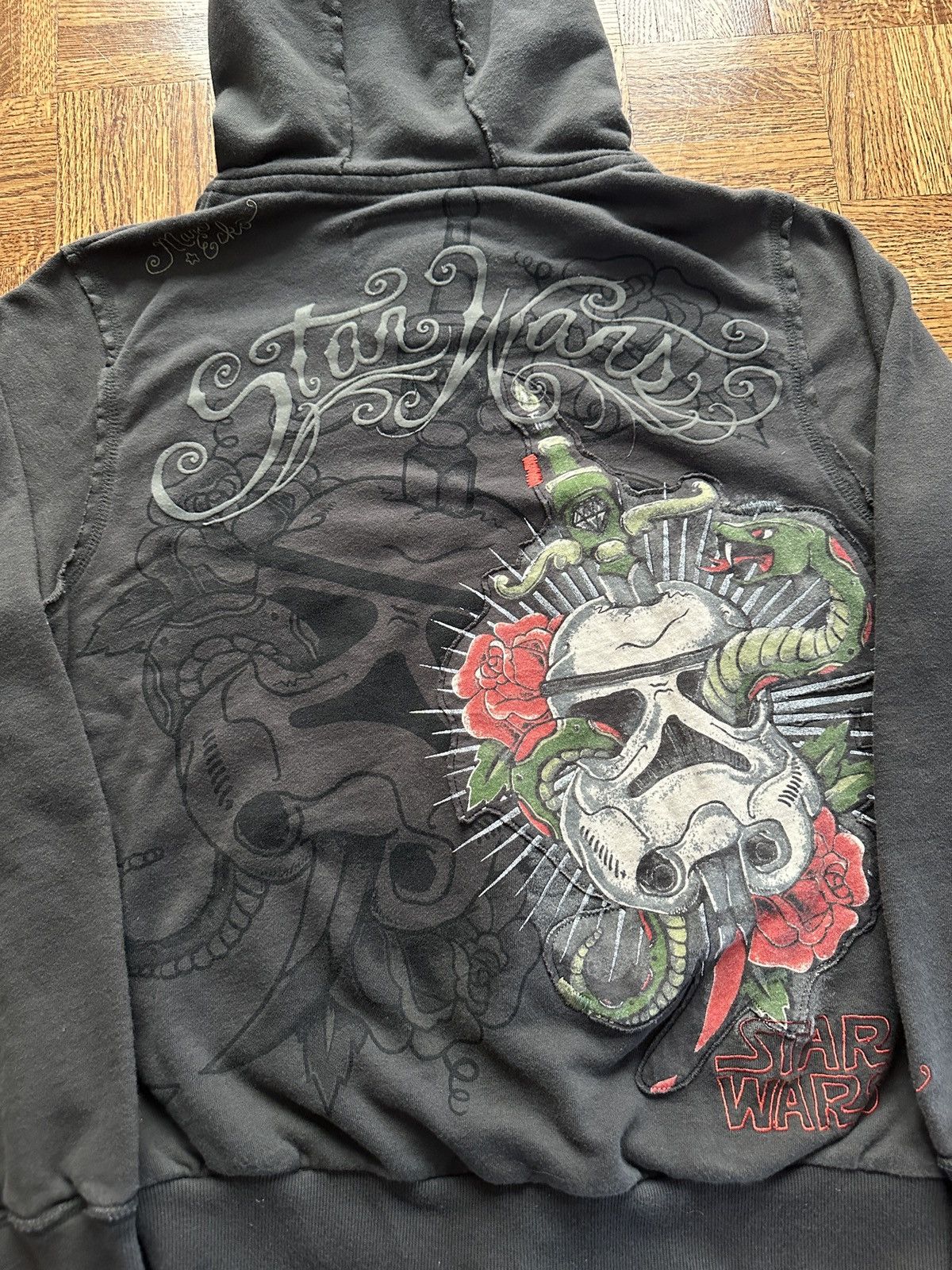 Marc Ecko Vintage Y2K Mark Ecko x Star Wars Stormtrooper Hoodie Size US S / EU 44-46 / 1 - 3 Thumbnail