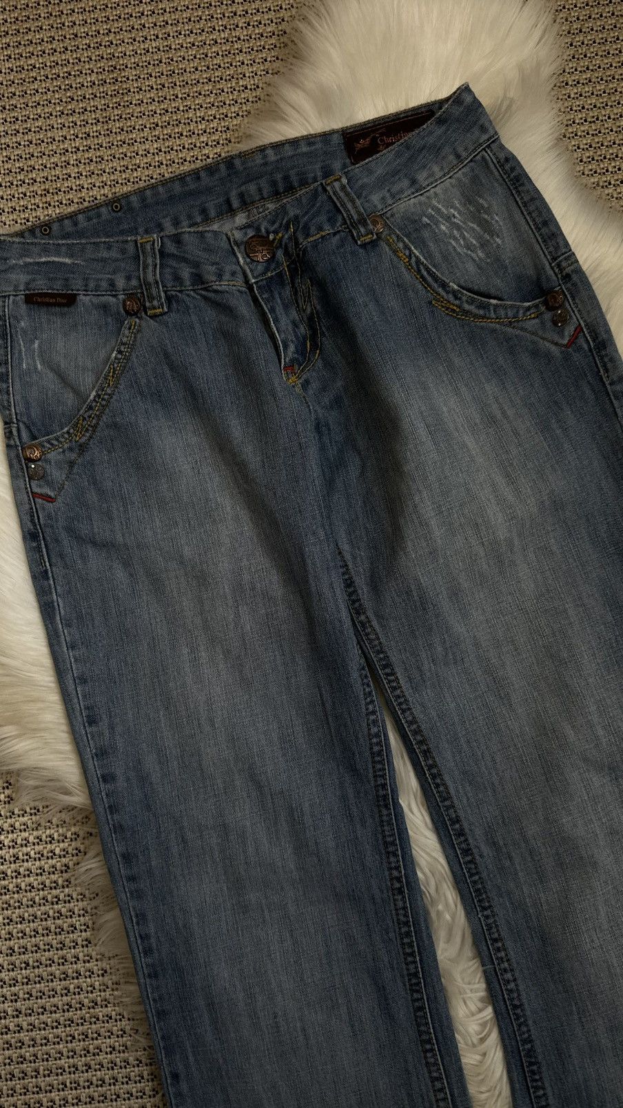 Christian Dior Monsieur Christian Dior Made in Italy Vintage Jeans Denim Rare y2k Size 34" / US 12 / IT 48 - 2 Thumbnail
