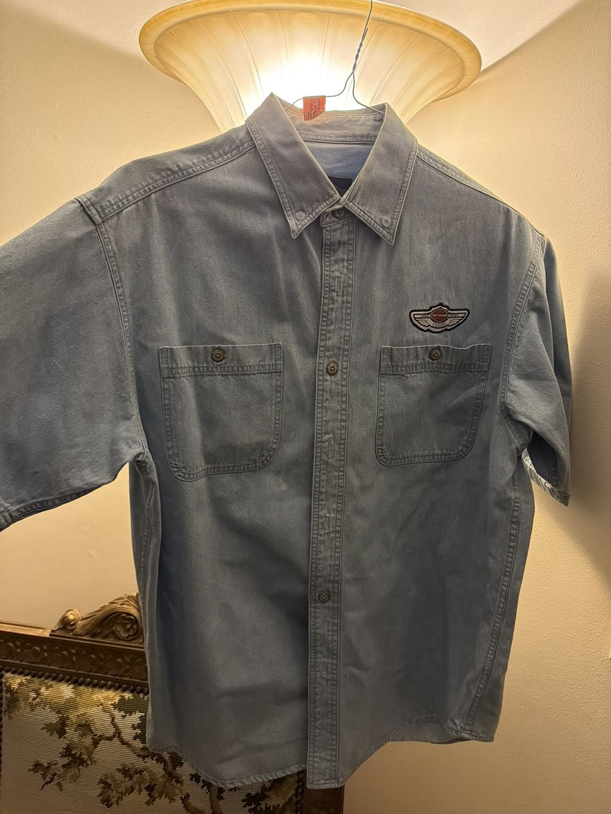 Harley Davidson Harley Davidson button up short sleeve shirt Size US L / EU 52-54 / 3 - 1 Thumbnail