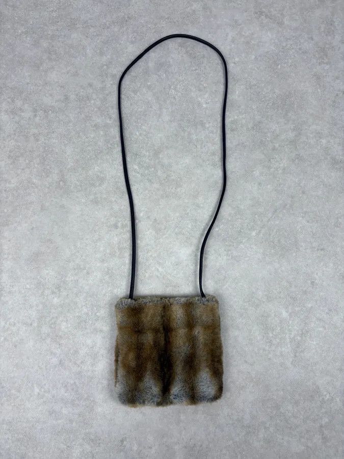 Vintage 2000s Cavalli Fur Handle Bag Size ONE SIZE - 4 Thumbnail