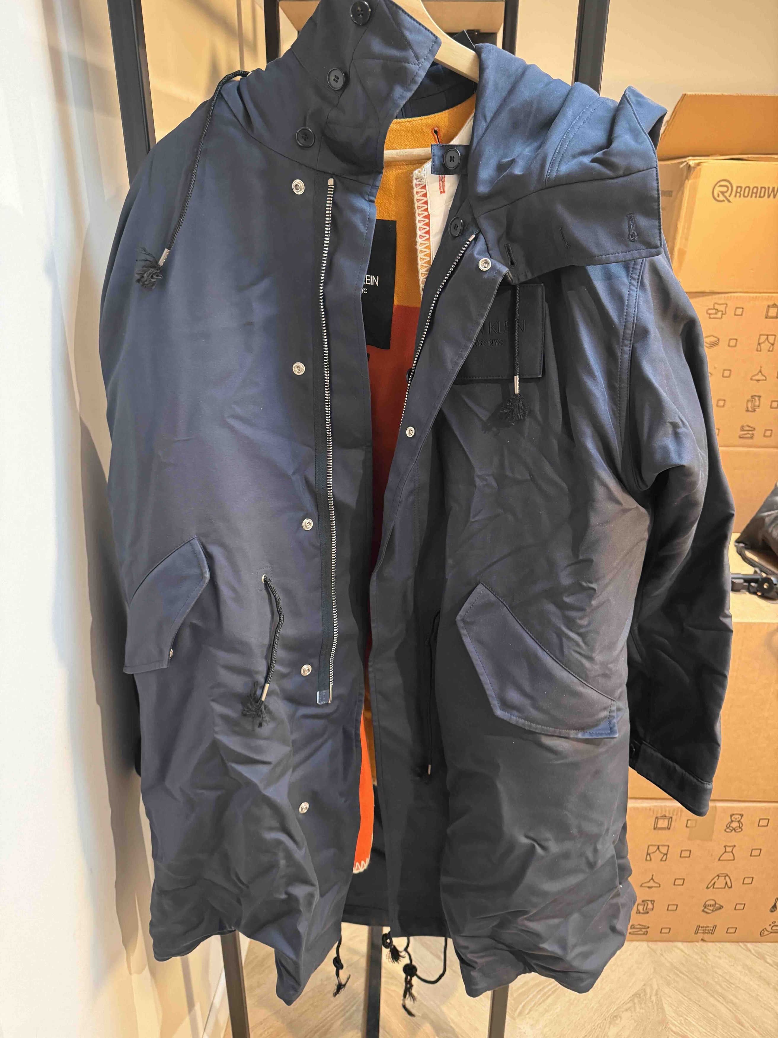 Calvin Klein 205W39NYC Calvin Klein 205W39NYC 2 Layer Blue Navy Parka Size US M / EU 48-50 / 2 - 2 Thumbnail