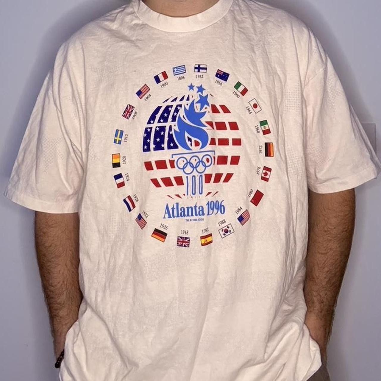 Vintage 1996 Olympics USA Olympics Single-Stitch Tee